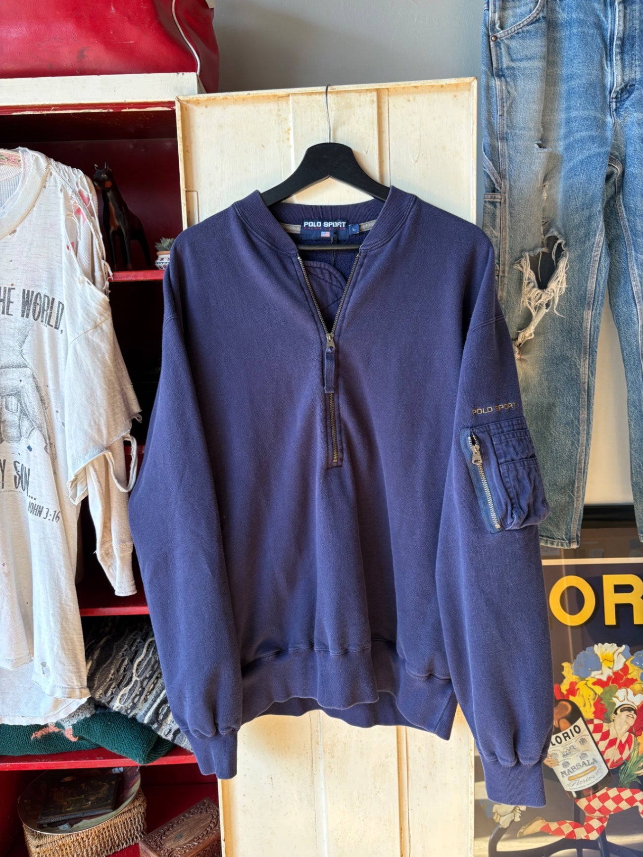 Polo Sport Quarter Zip L