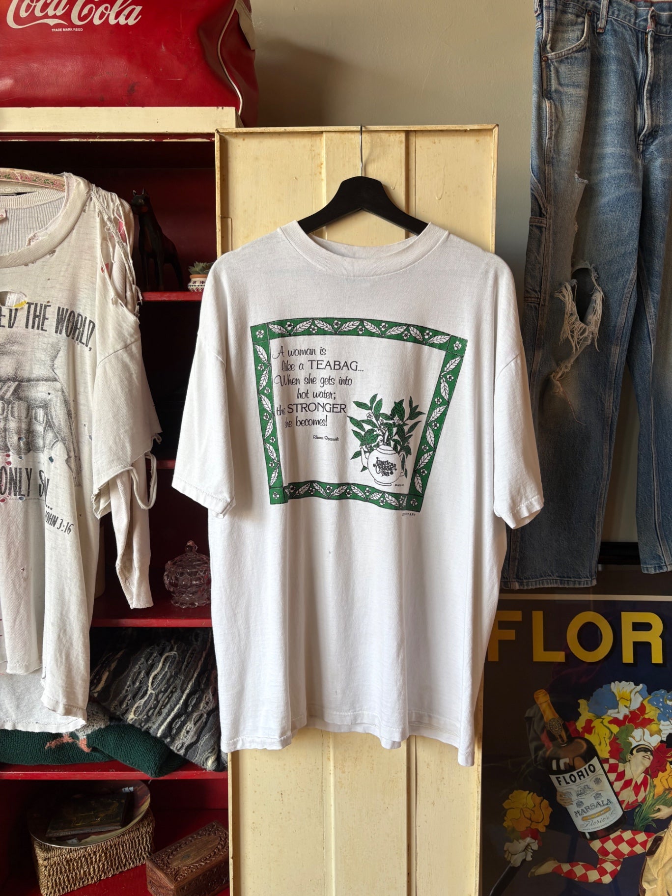 Tea Bag Tee Size XL