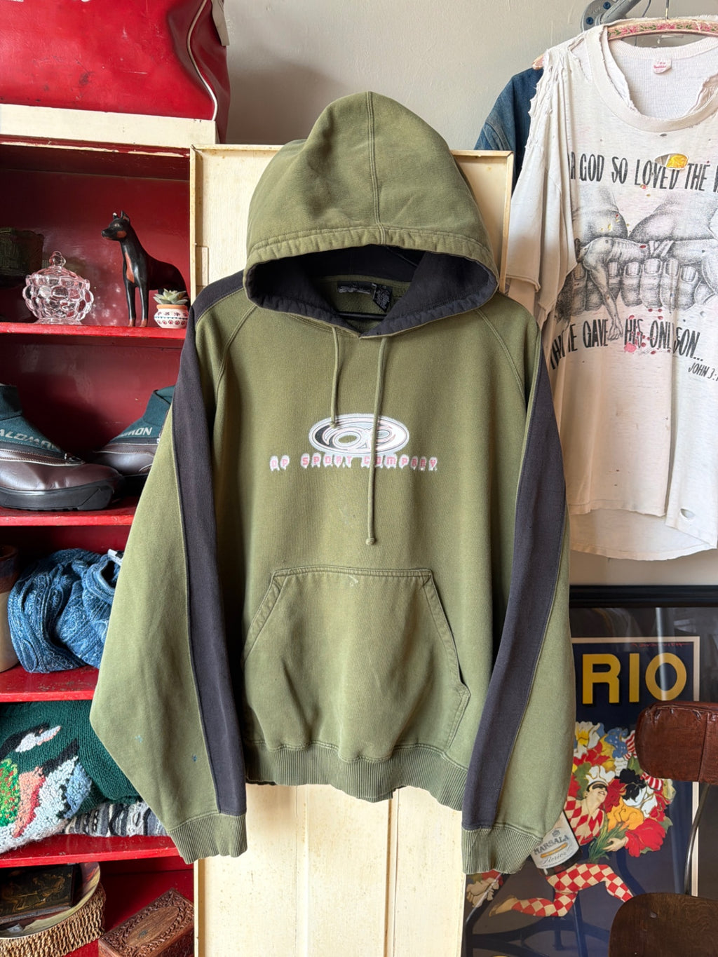90s OP Surf Hoodie XL