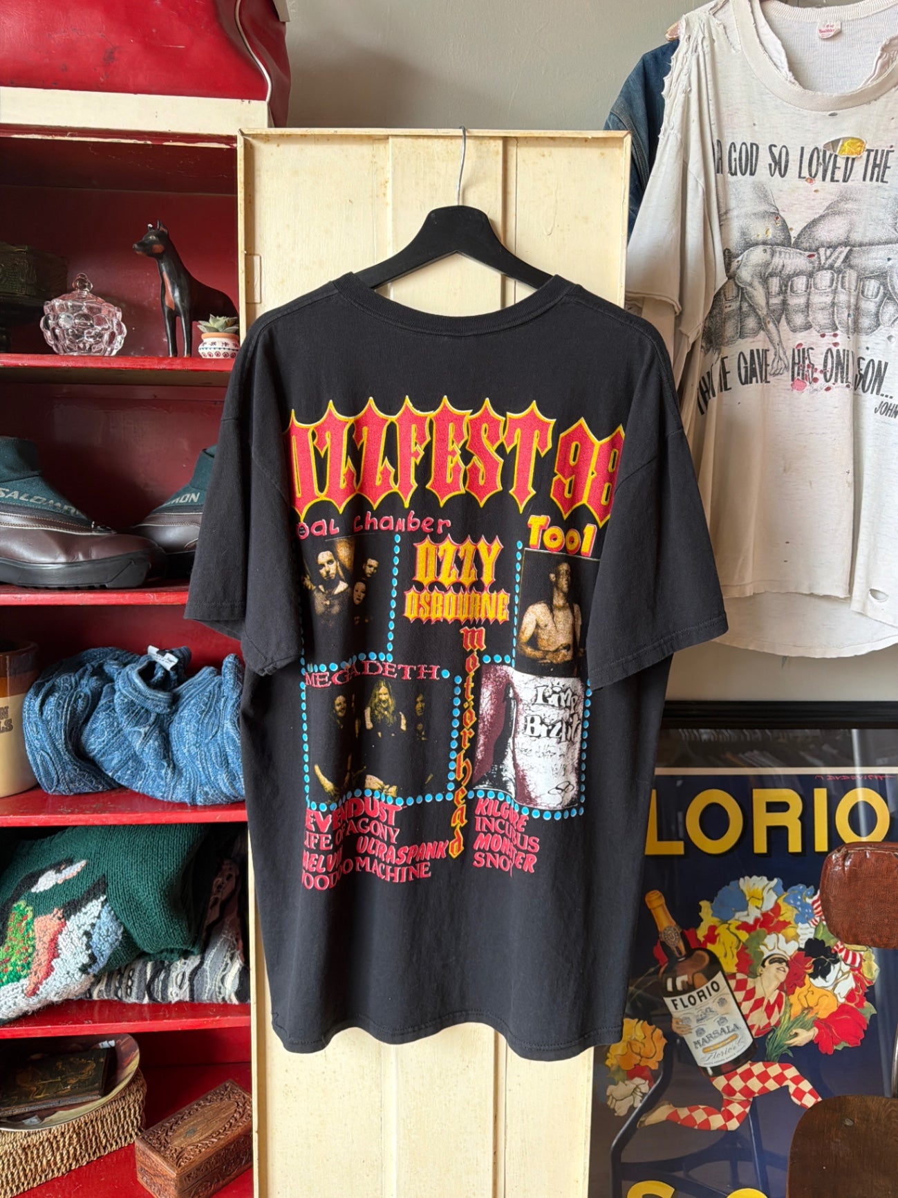 1998 OZZFEST tee XL