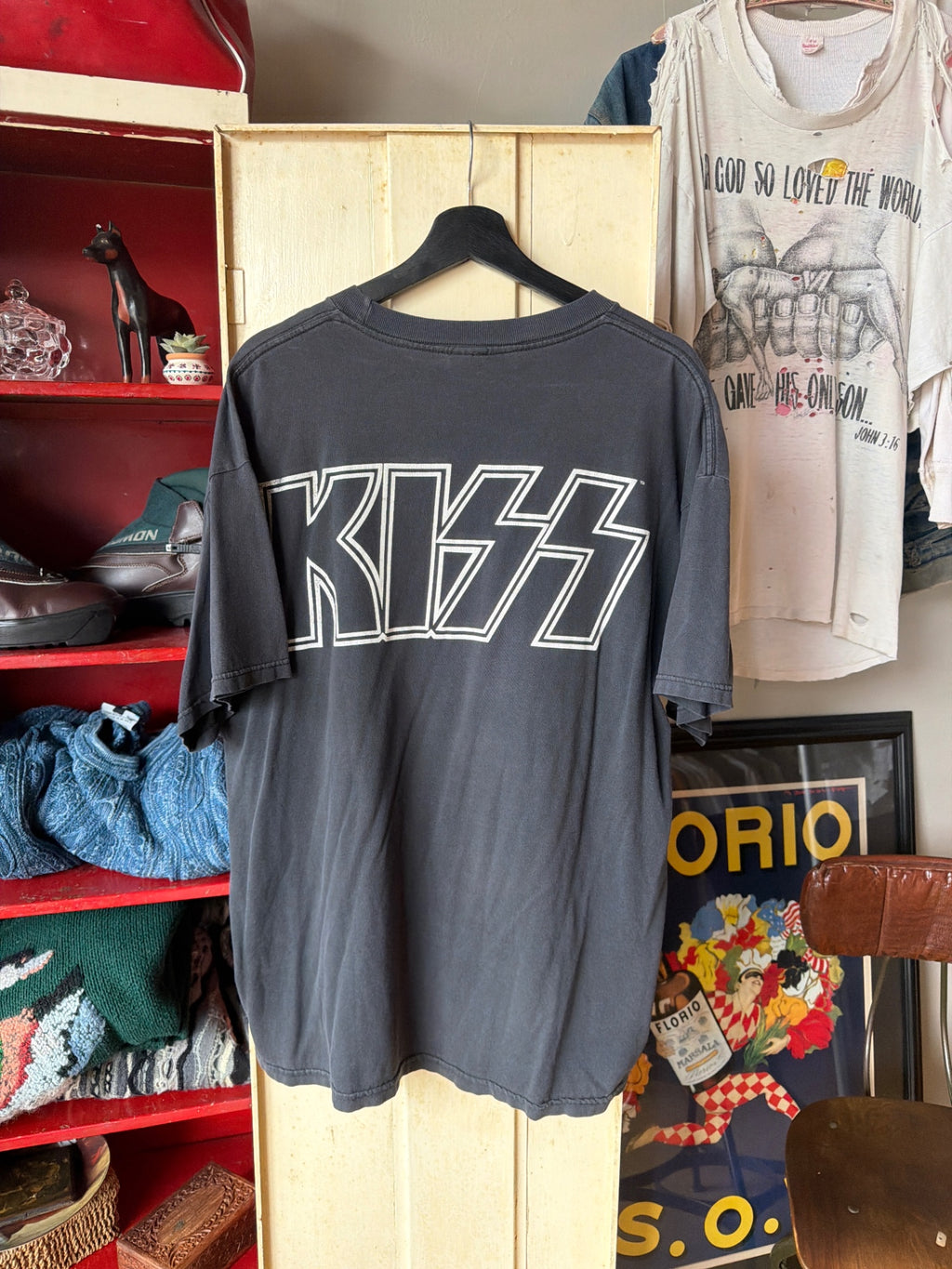 1995 Kiss Band Tee XL