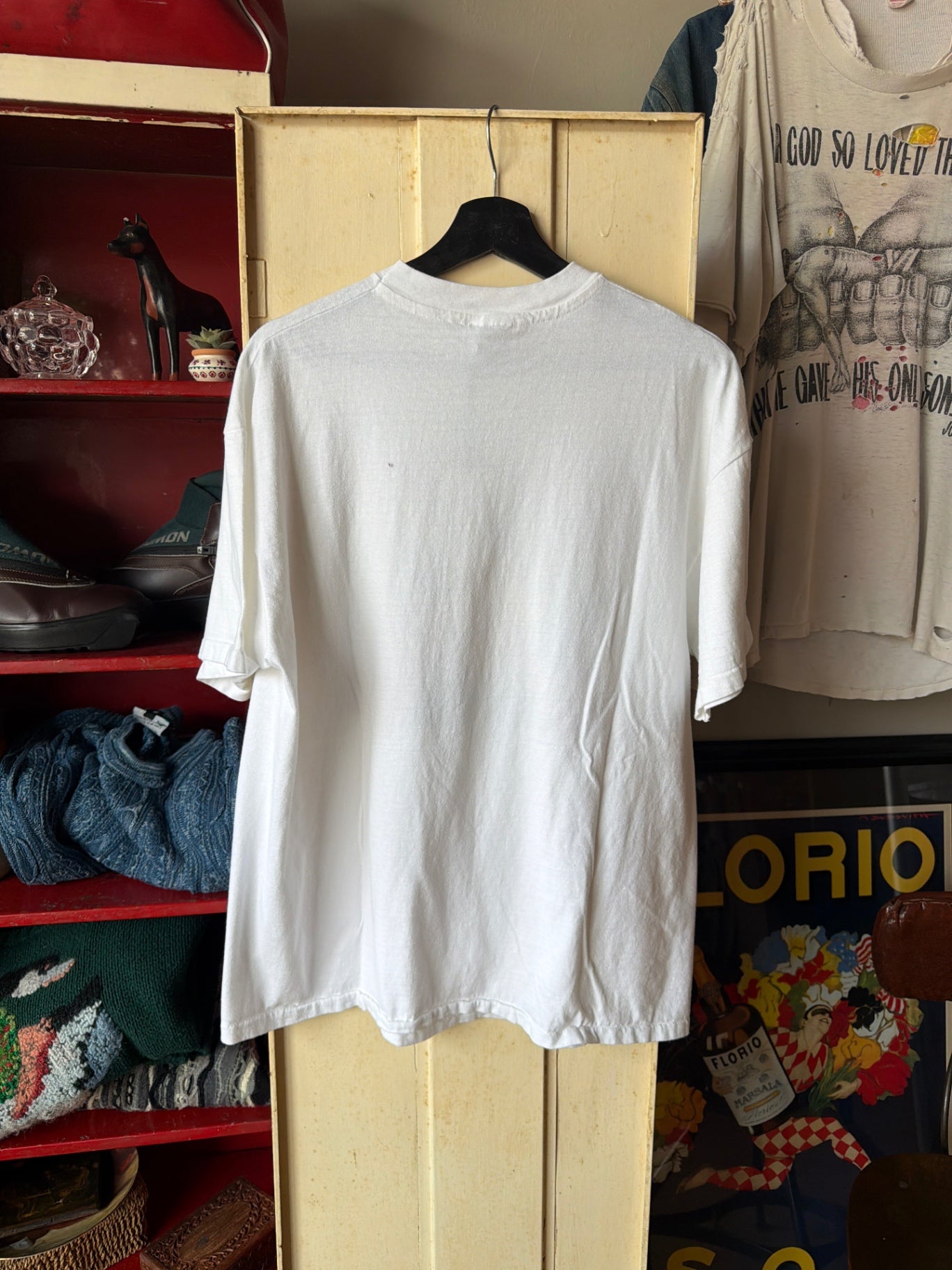 My Head Full Of Children Art Tee XL 1988