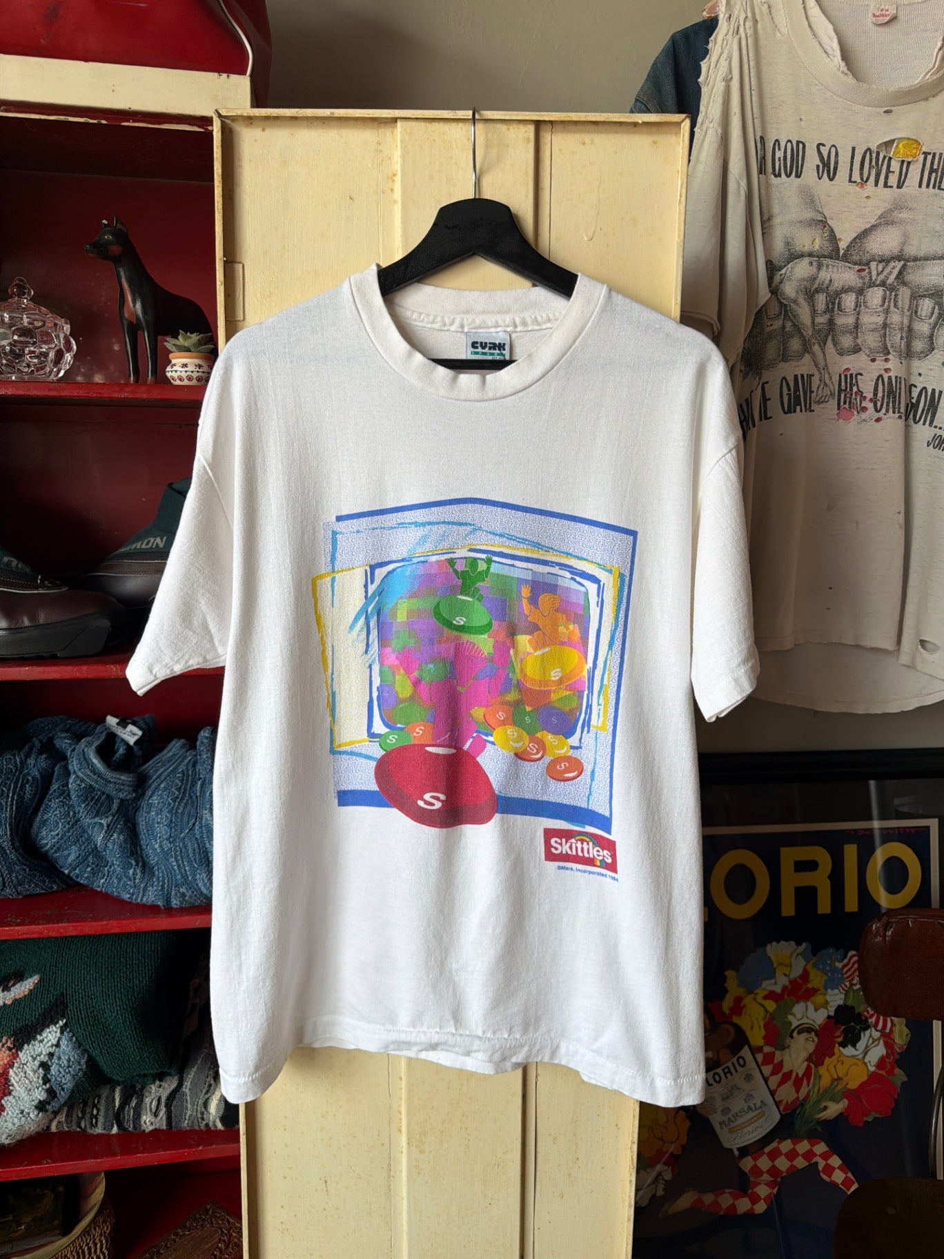 1990 Skittles Promo Tee XL