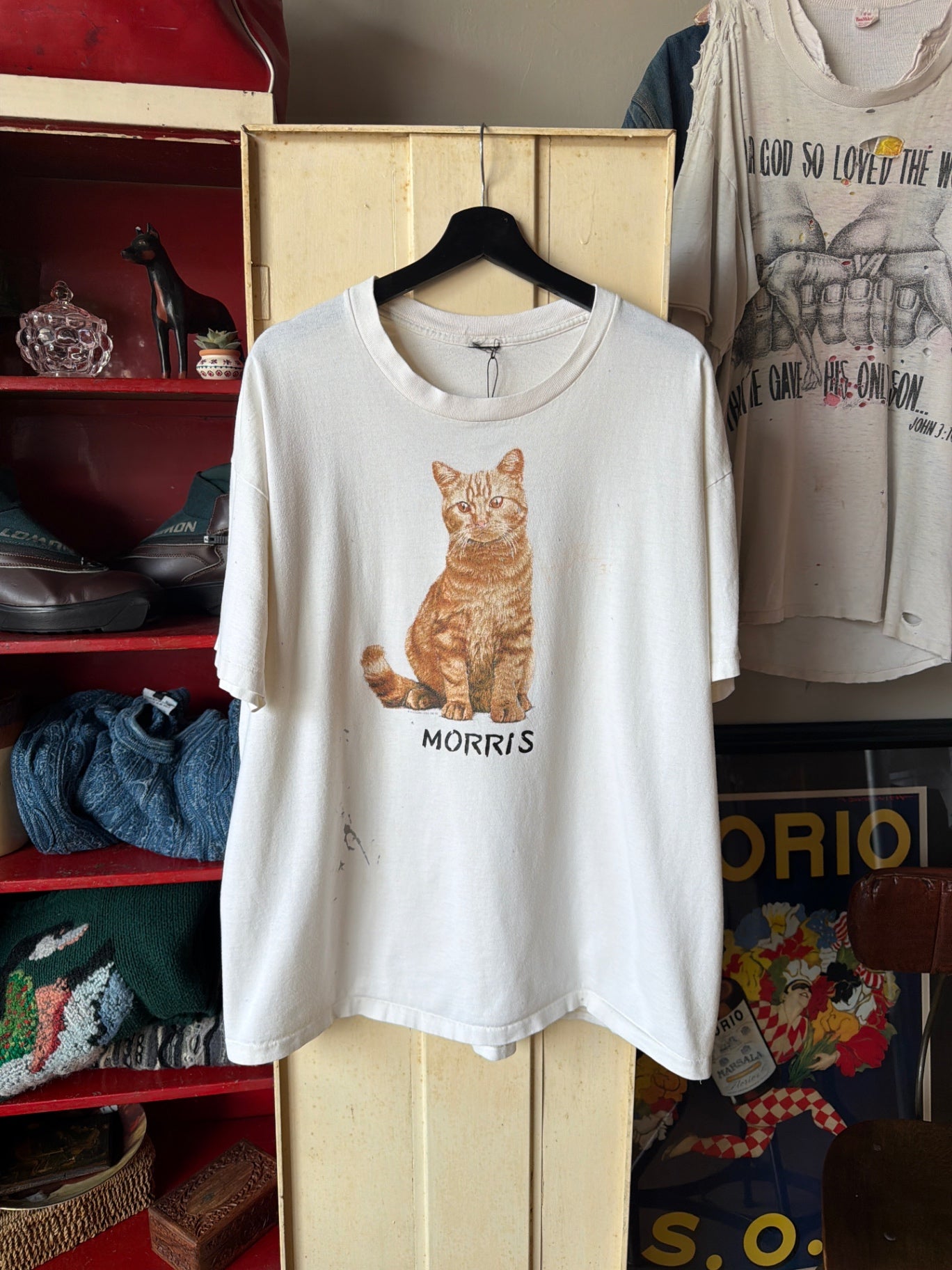 Morris Cat Tee XL