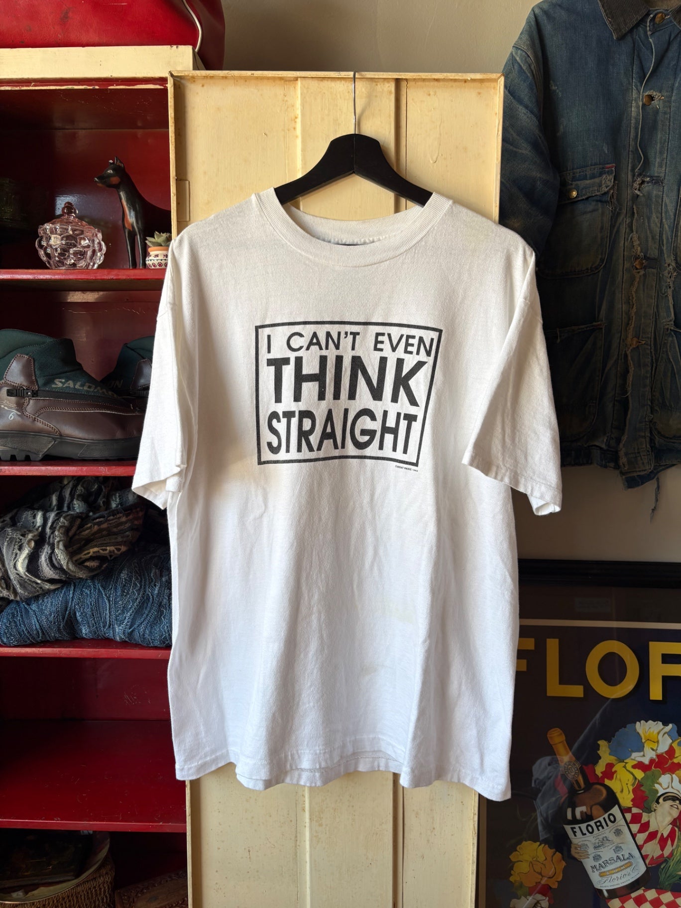 Cant Think Straight Size XL