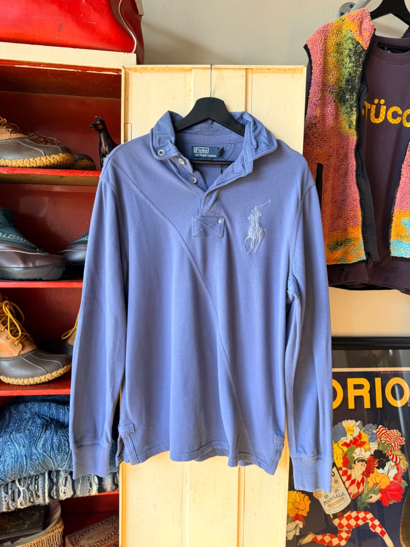 Blue PRL Big Horse Polo M