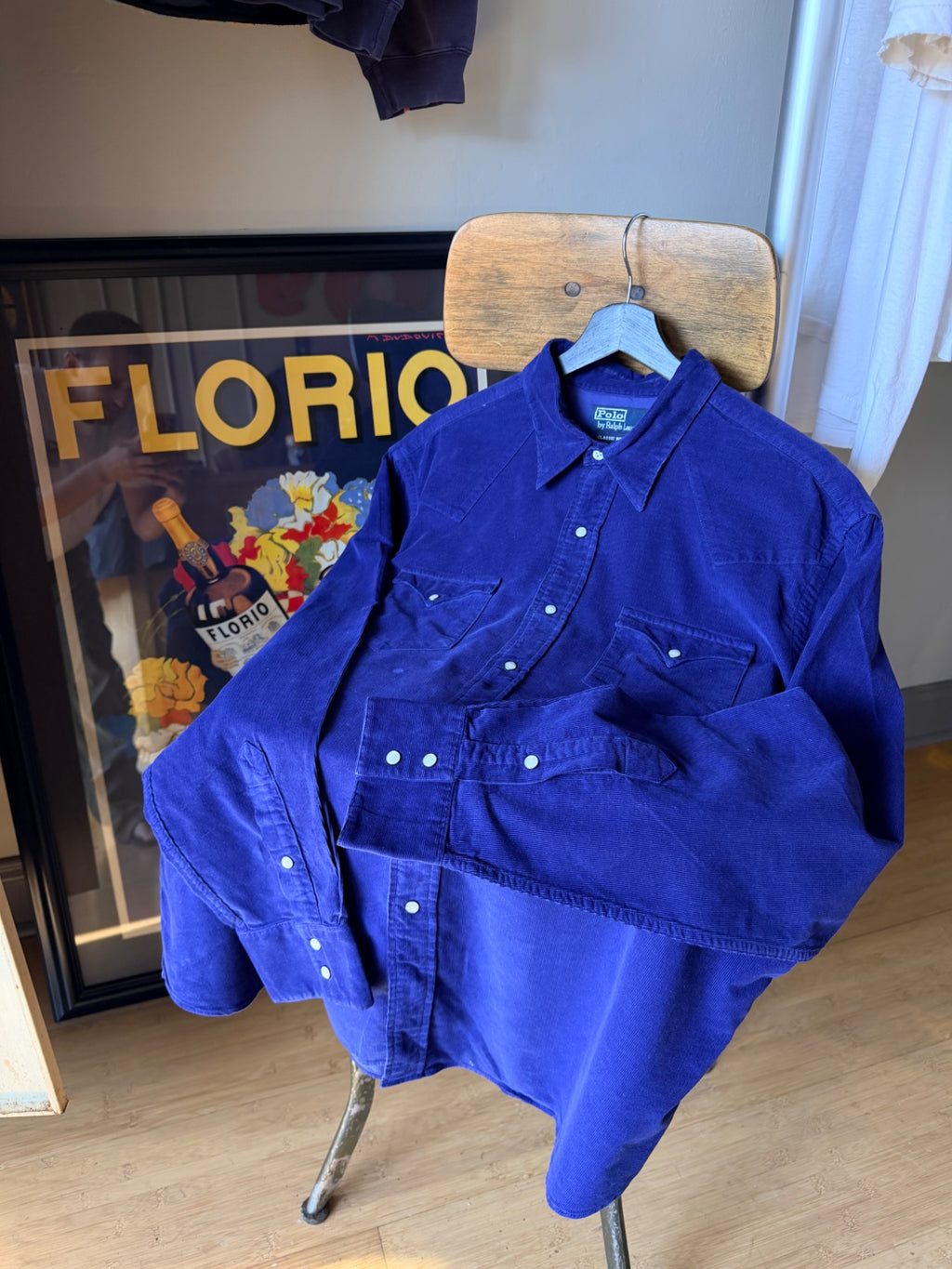 Polo Western Pearl Snap XL