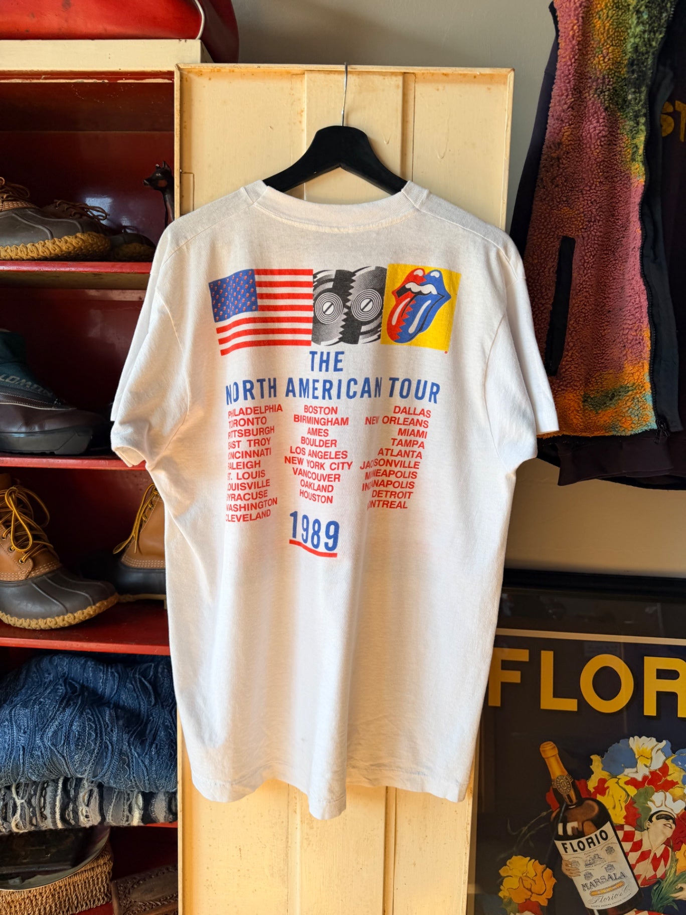 1989 Rolling Stones Tee XL