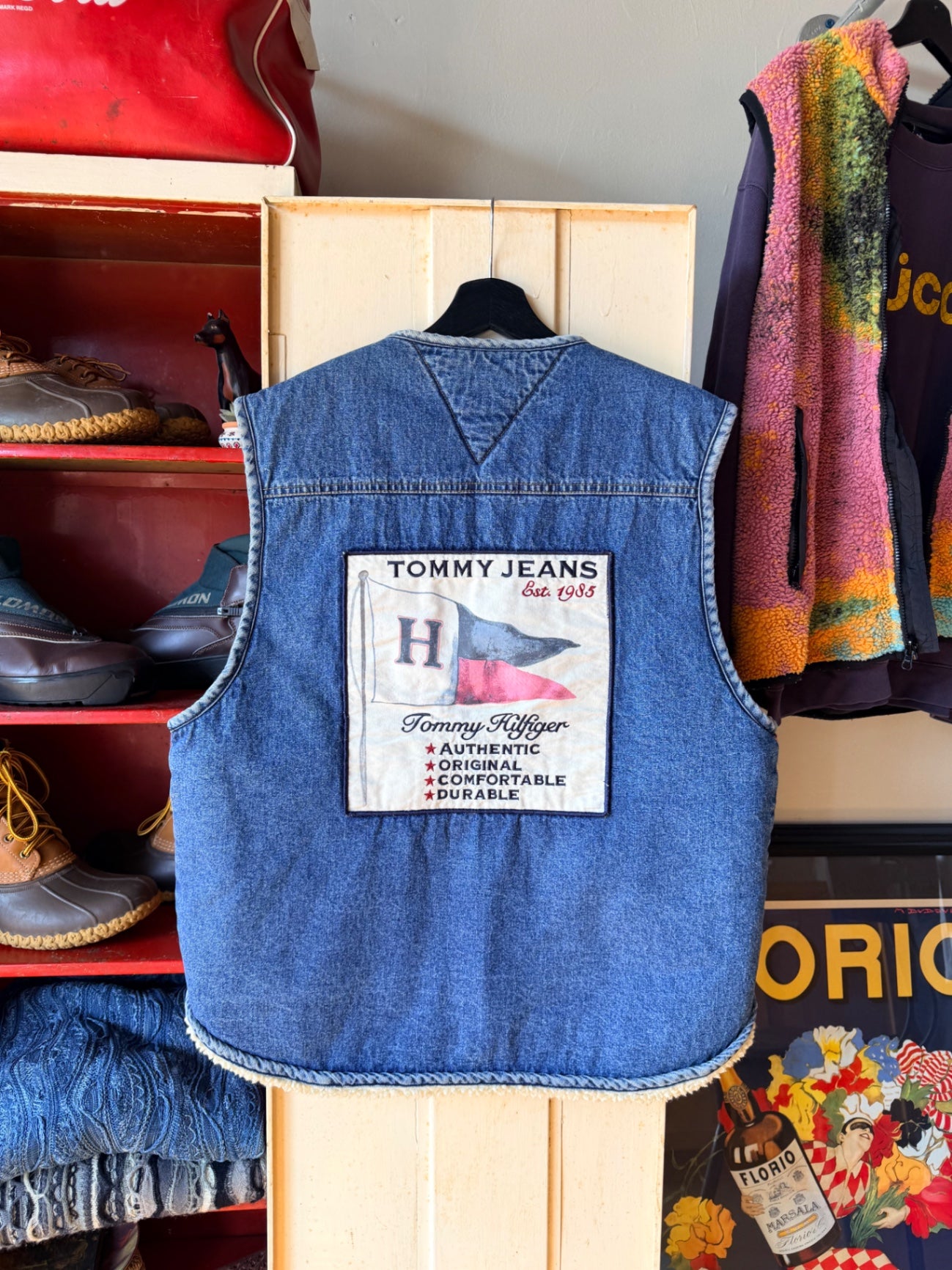 Tommy Denim Vest L
