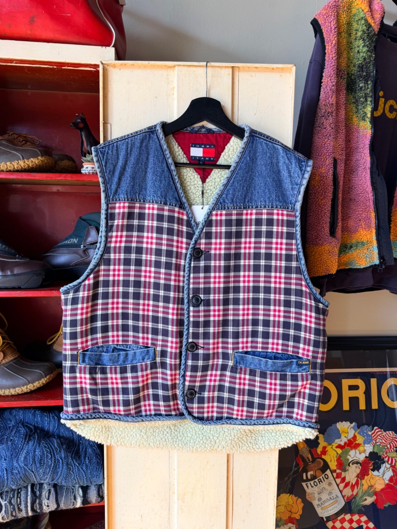Tommy Denim Vest L