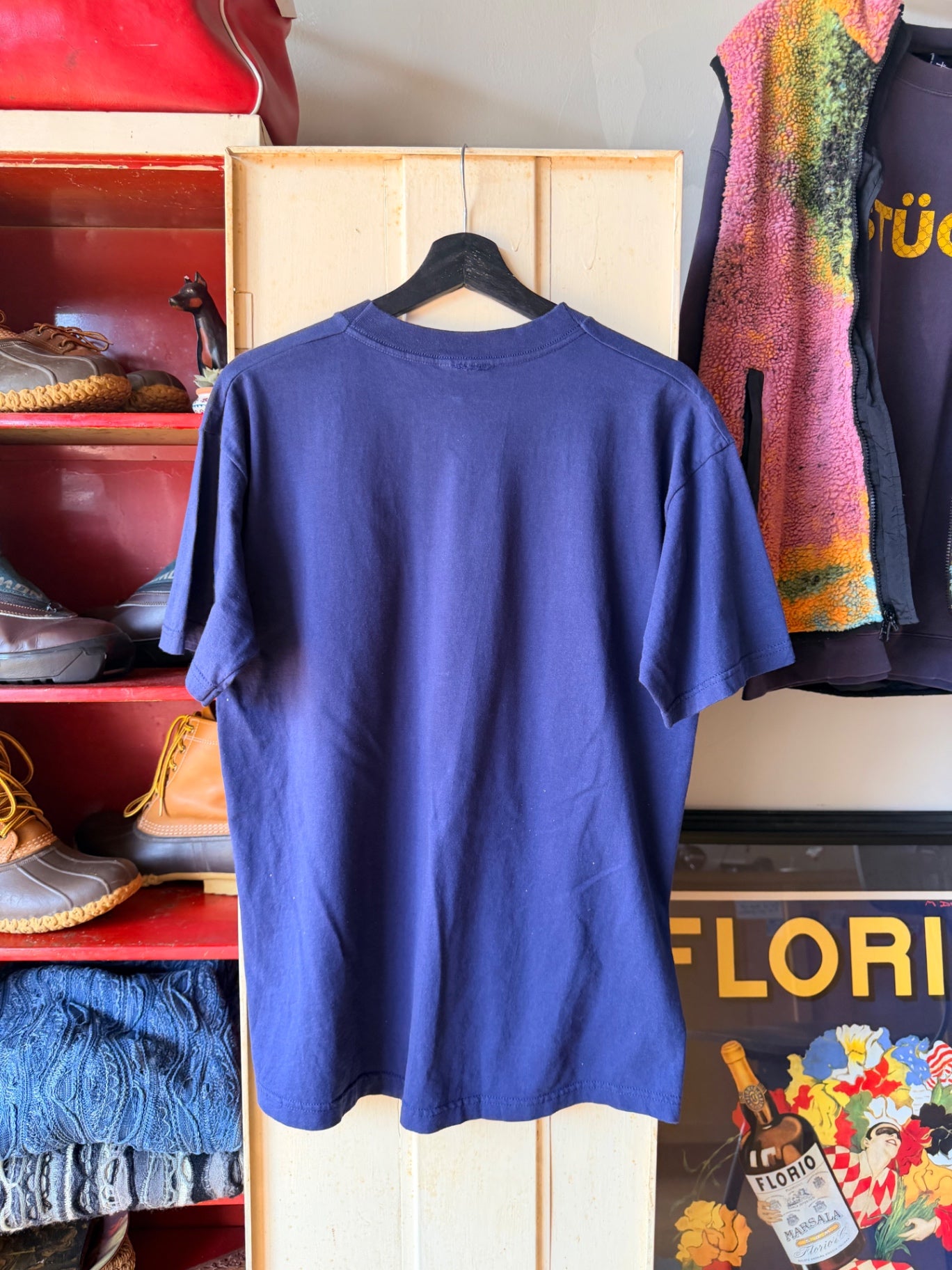 Navy Dali Art Tee M
