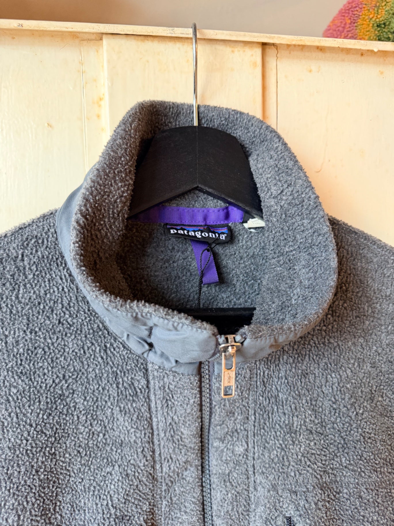 Grey Patty Fleece Zip L