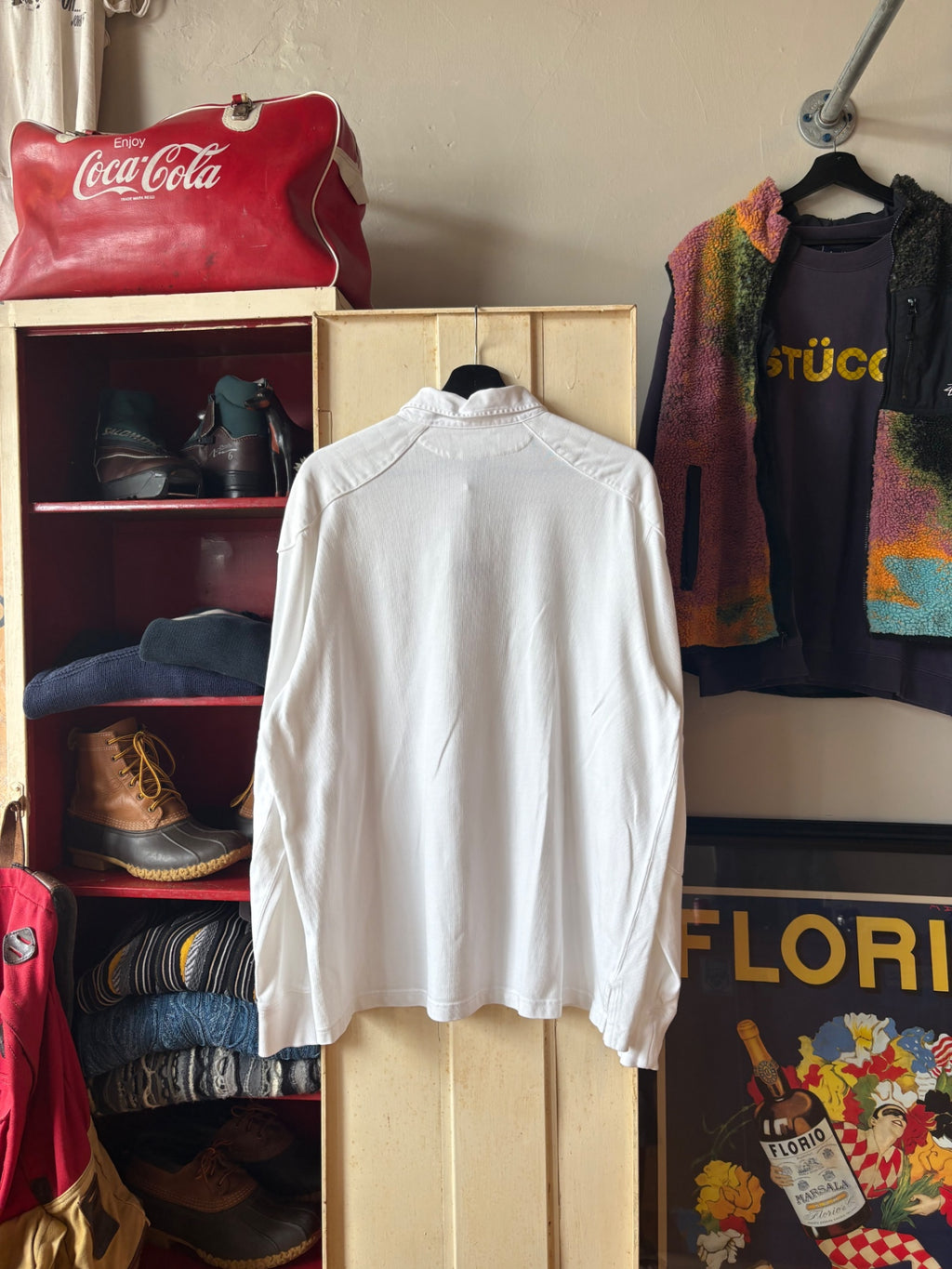 White Polo Rugby Xl
