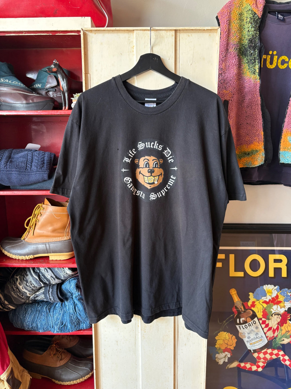 Gangsta Supreme Tee Size XL