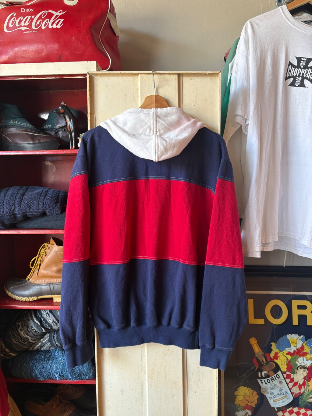 Full Zip polo Hoodie size XL