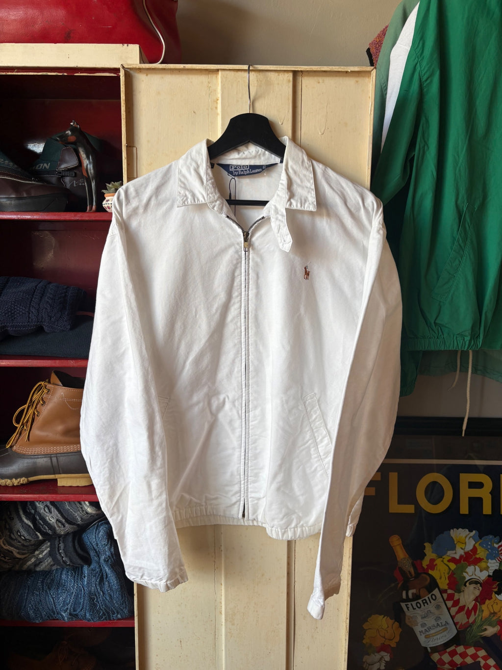 White polo Harrington Size L