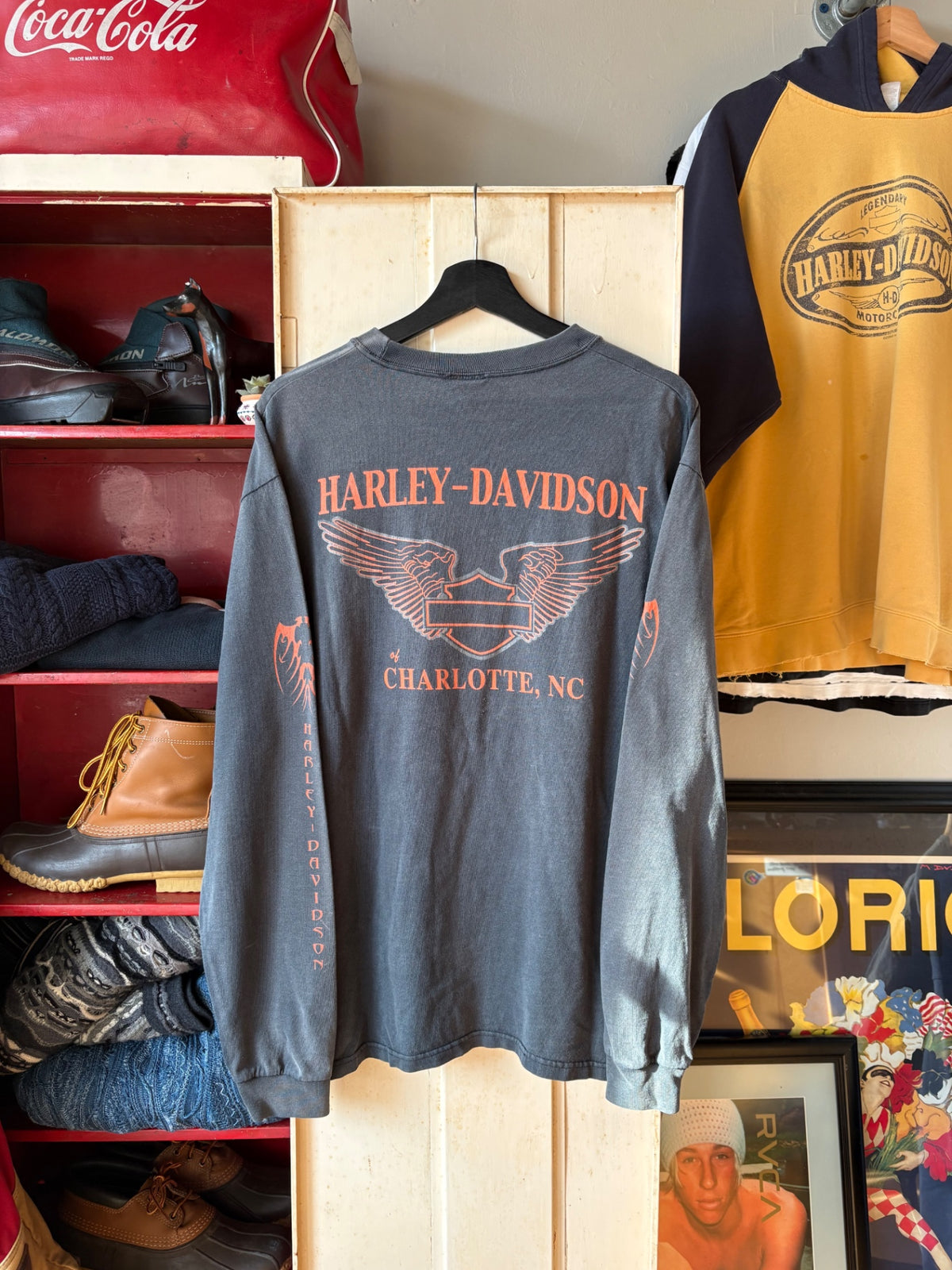 Faded Harley Longsleeve Size XL