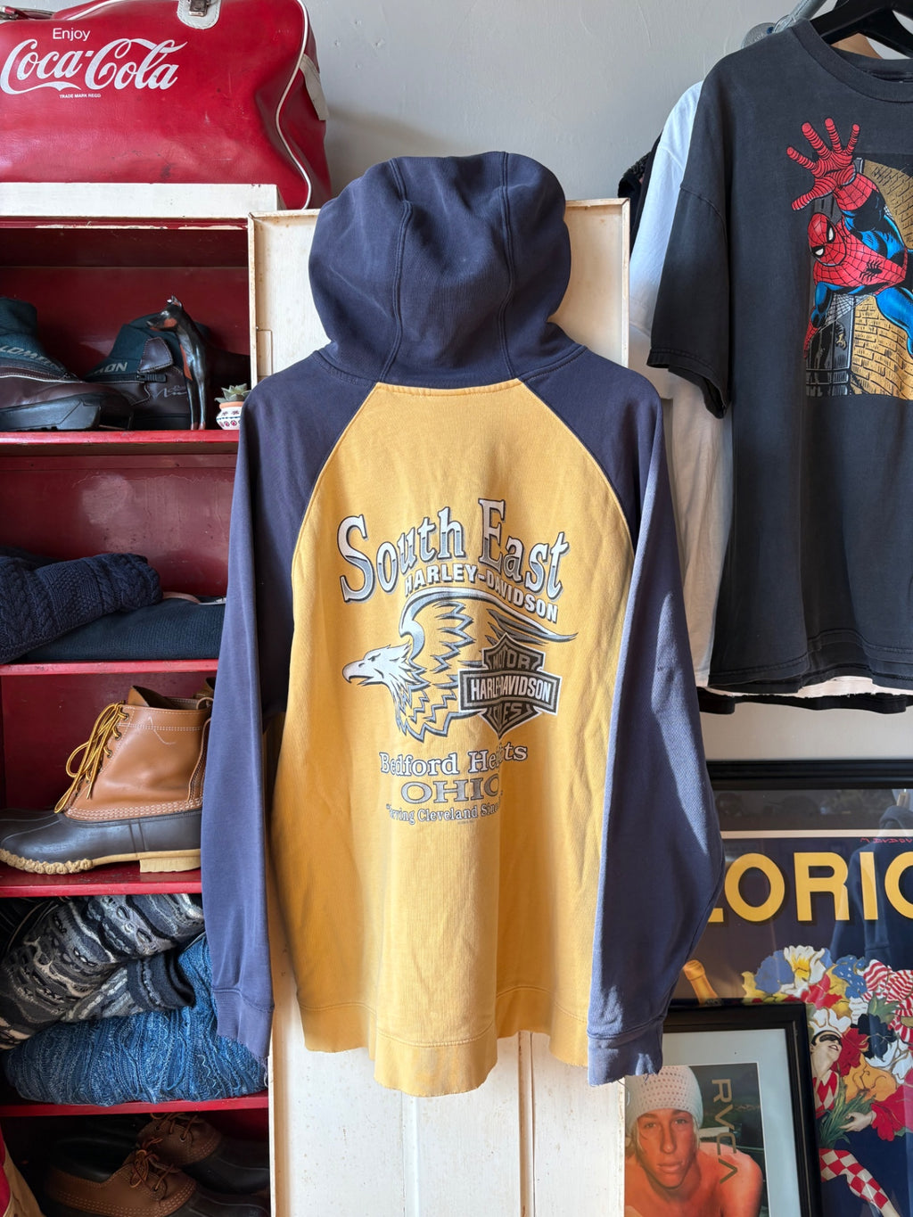 Y2K Harley Hoodie Size XL