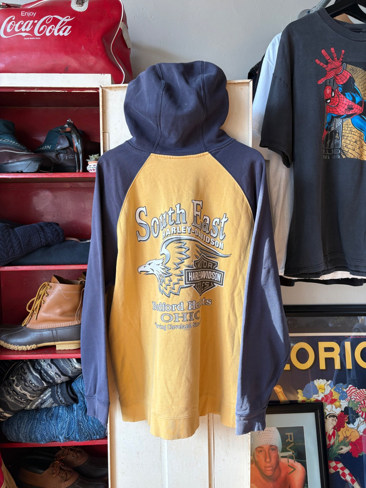 Y2K Harley Hoodie Size XL