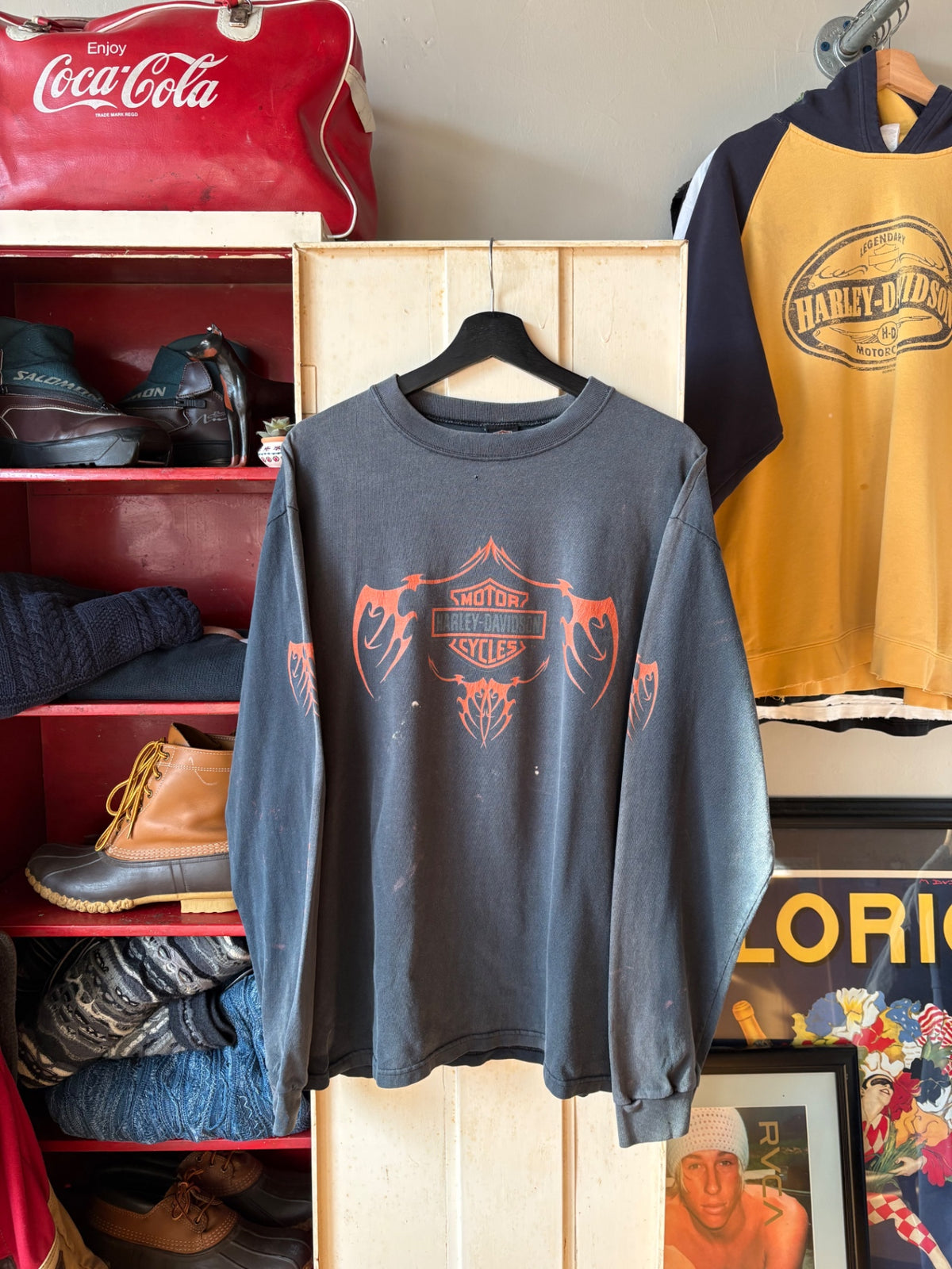 Faded Harley Longsleeve Size XL