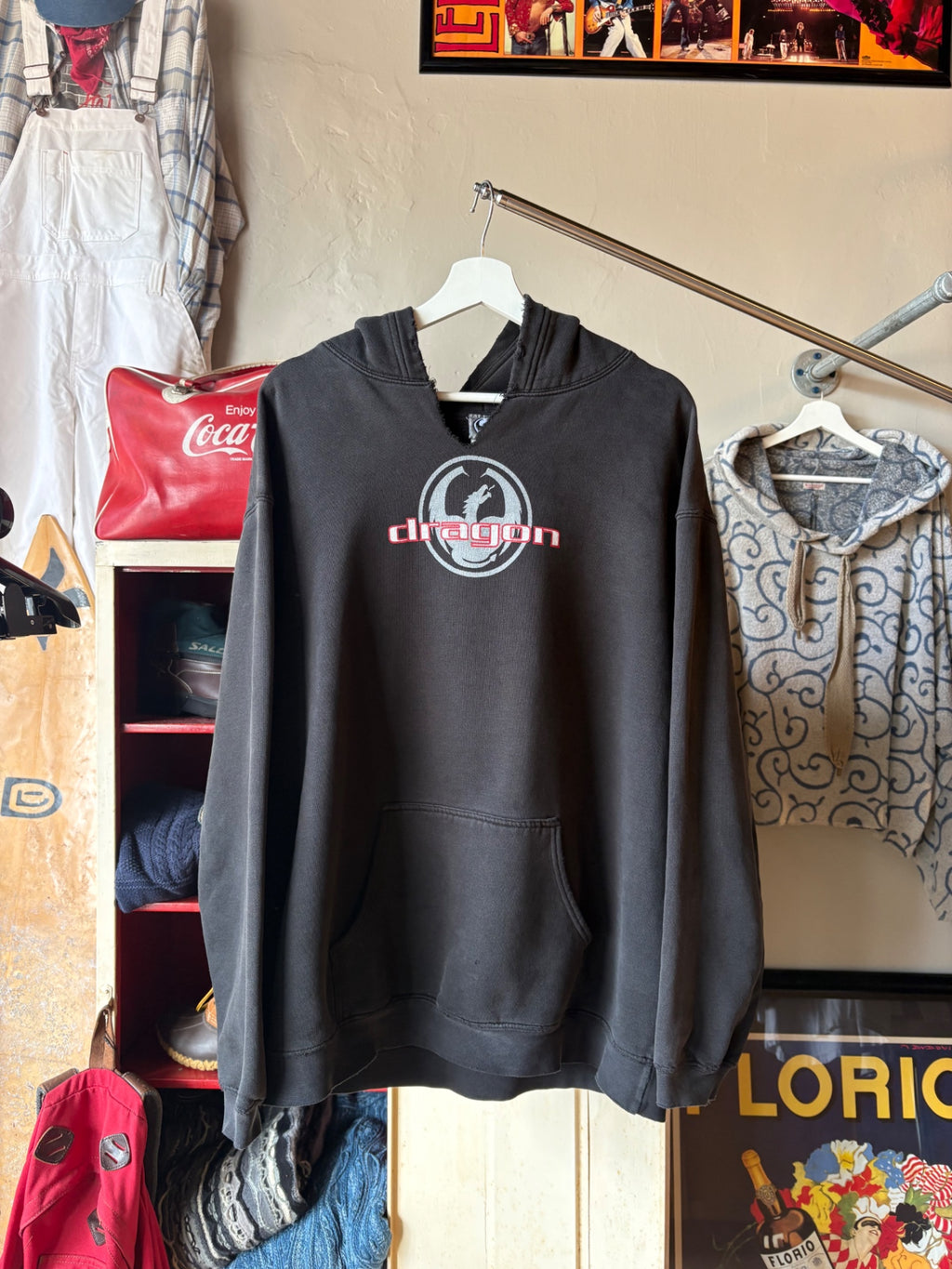 Black Dragon Hoodie XL