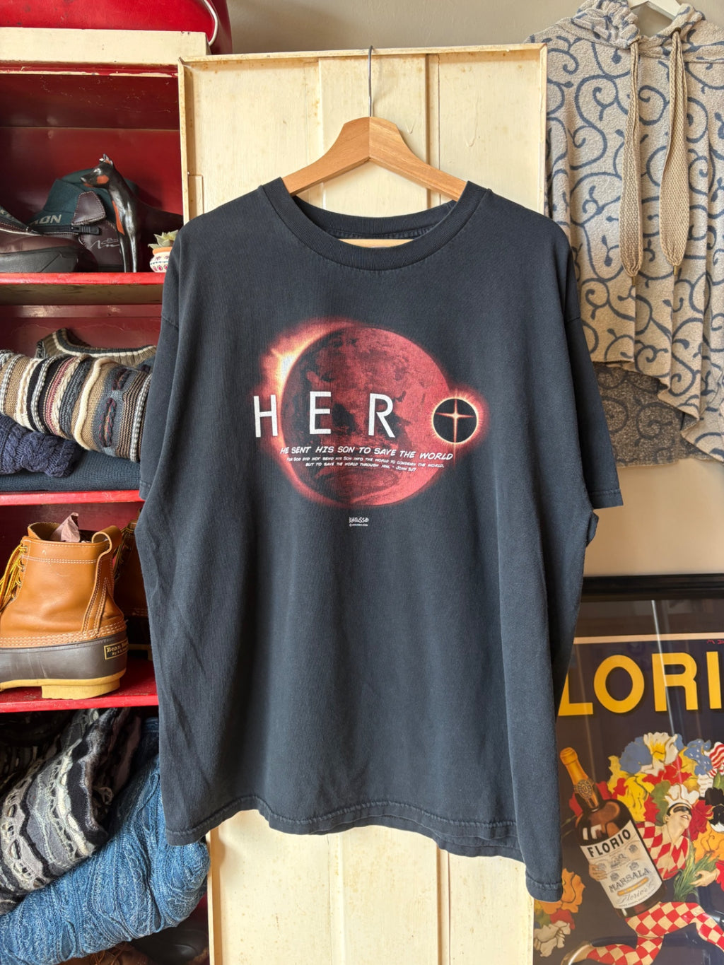 Hero Jesus Tee Size XL
