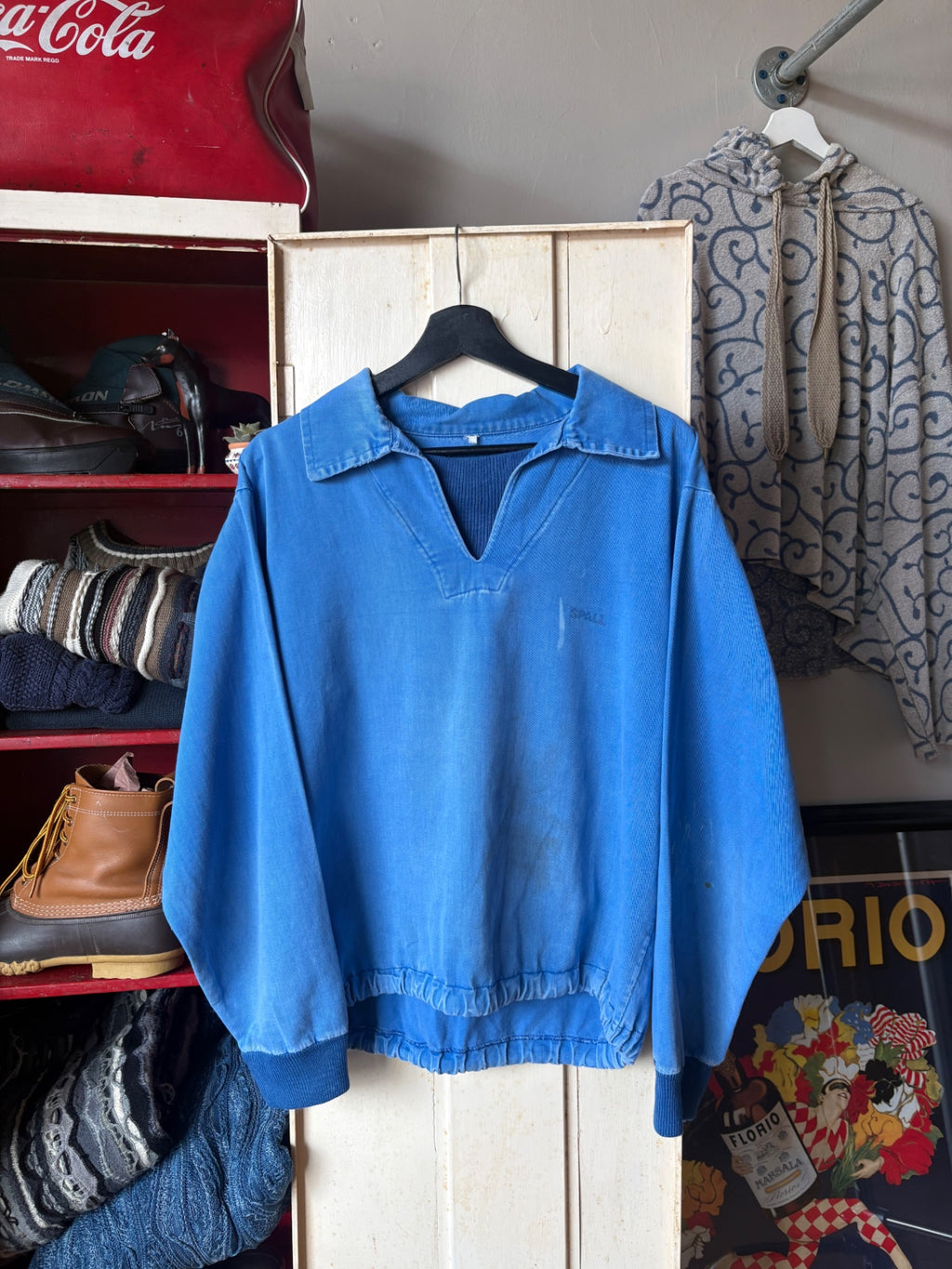 Blue Collar shirt Size L