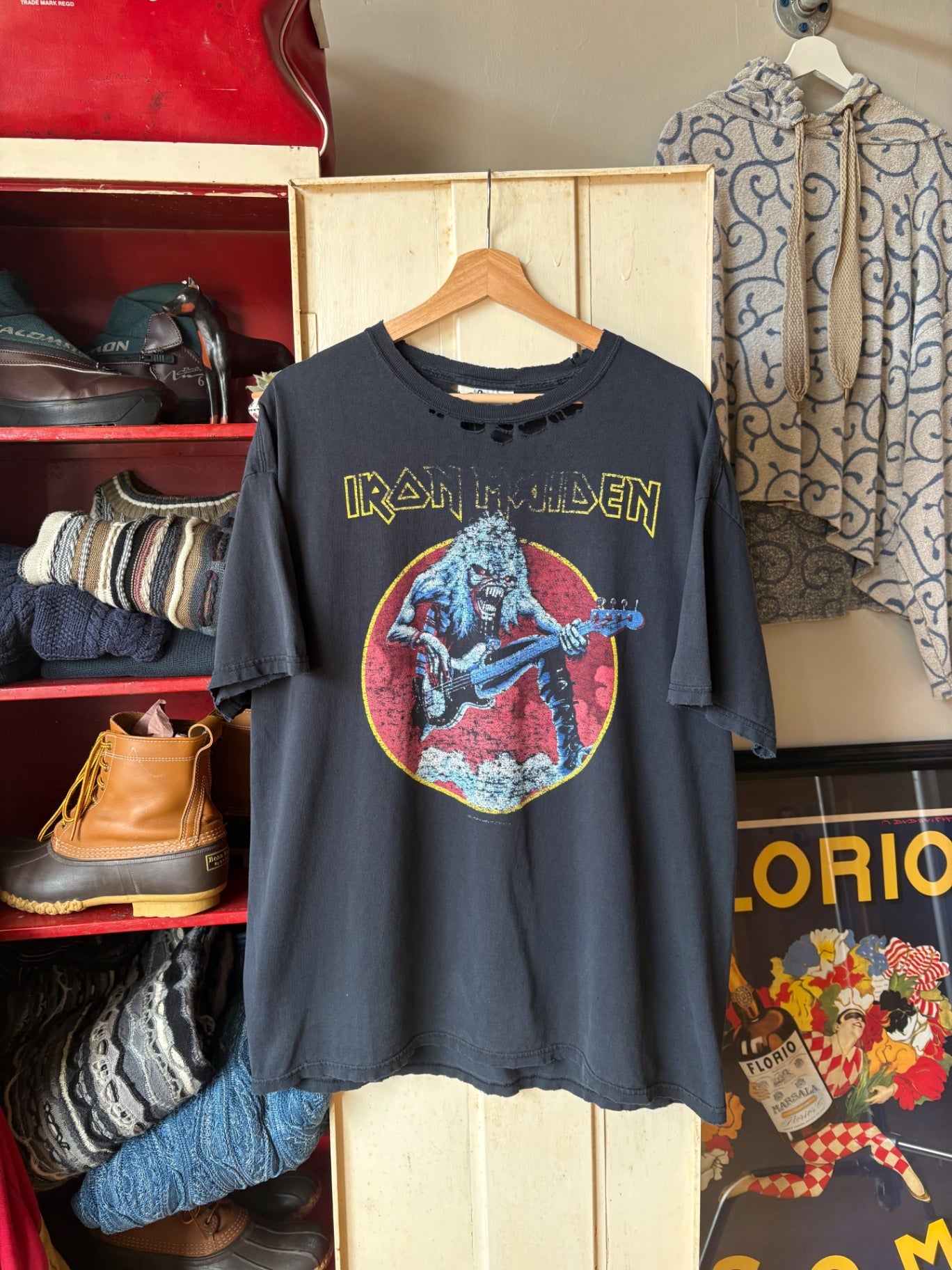 Vintage Iron Maiden Tee Size XL