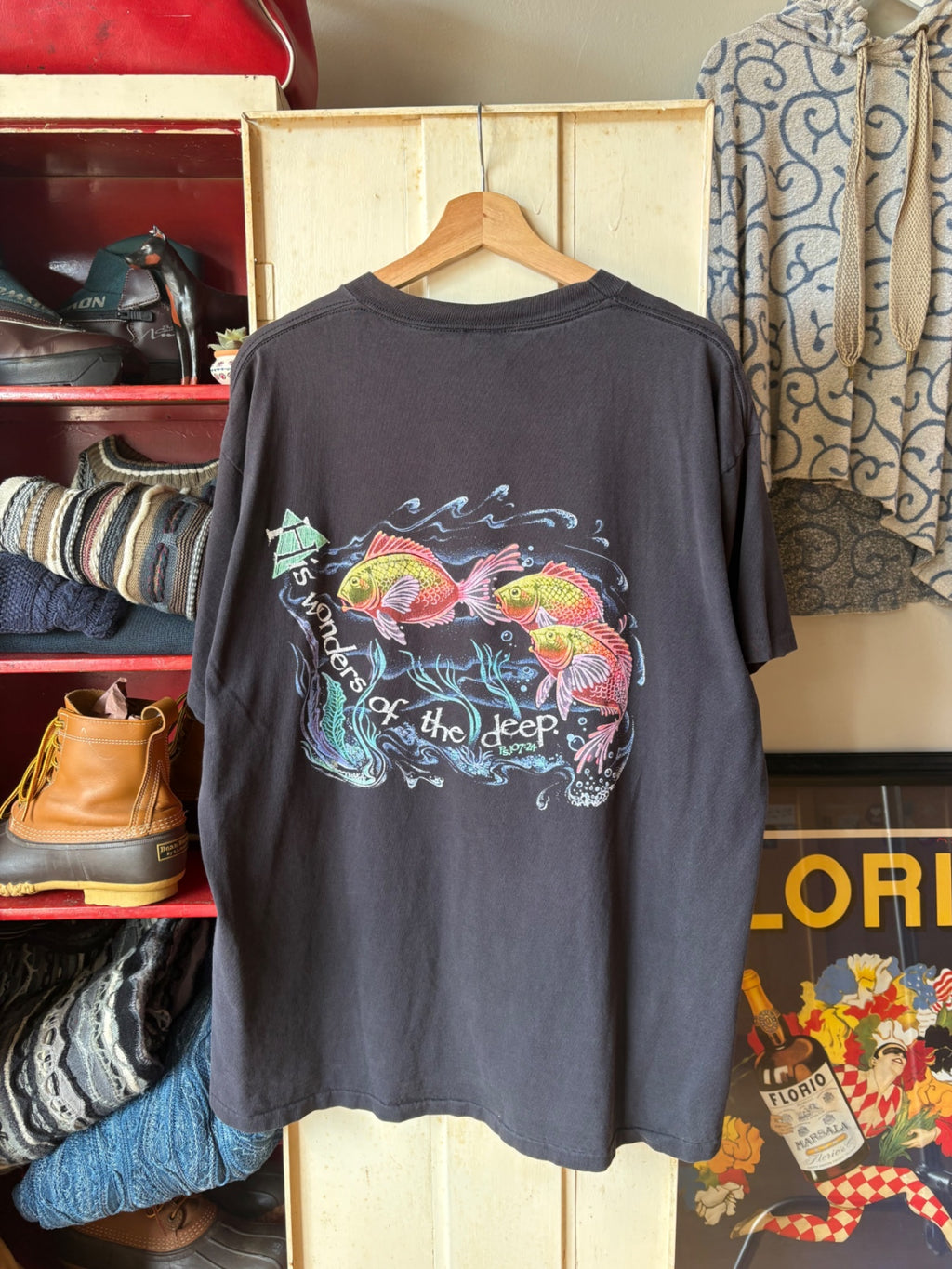 Fish Jesus Tee Size XL
