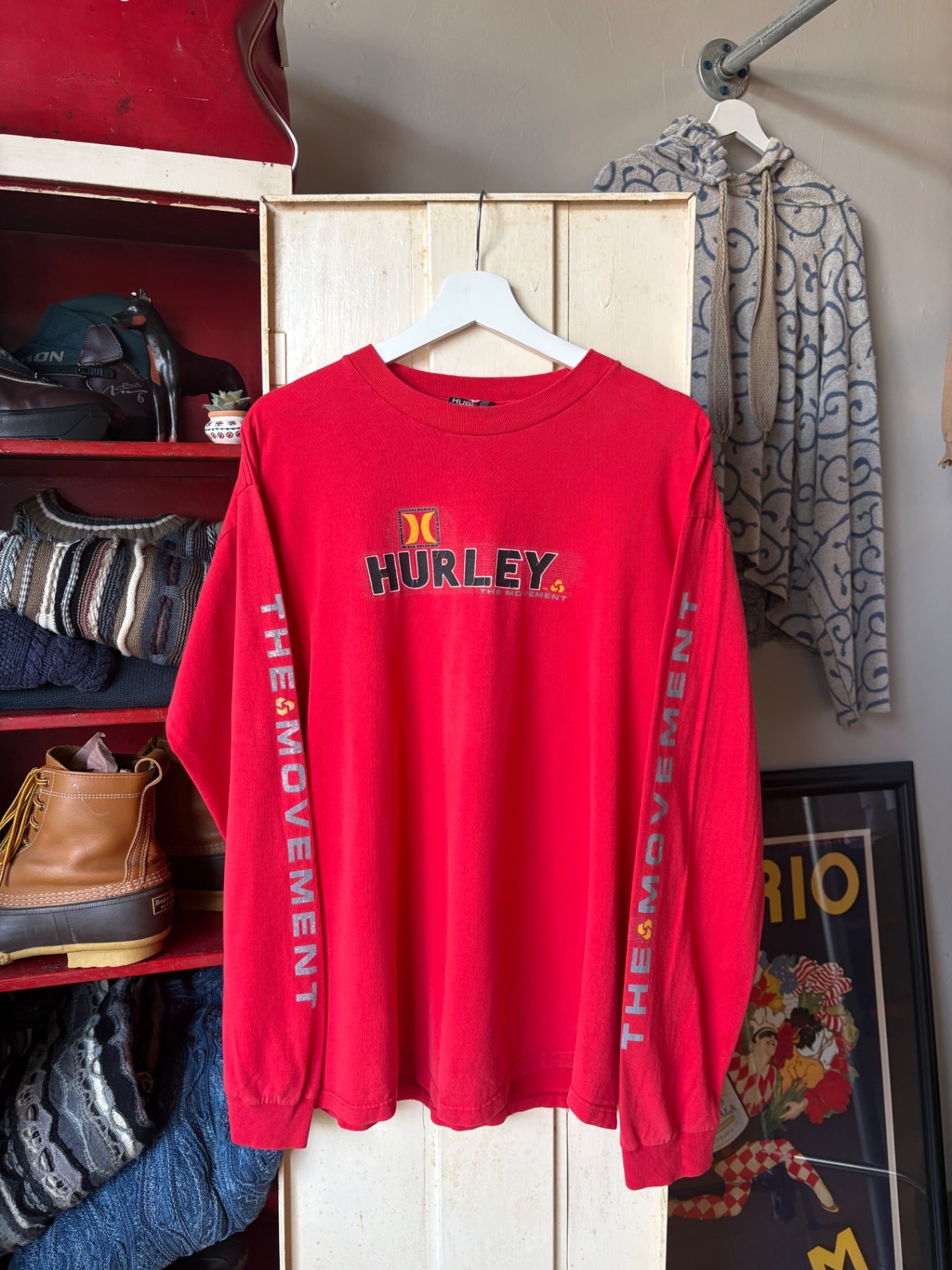 hurley long sleeve
