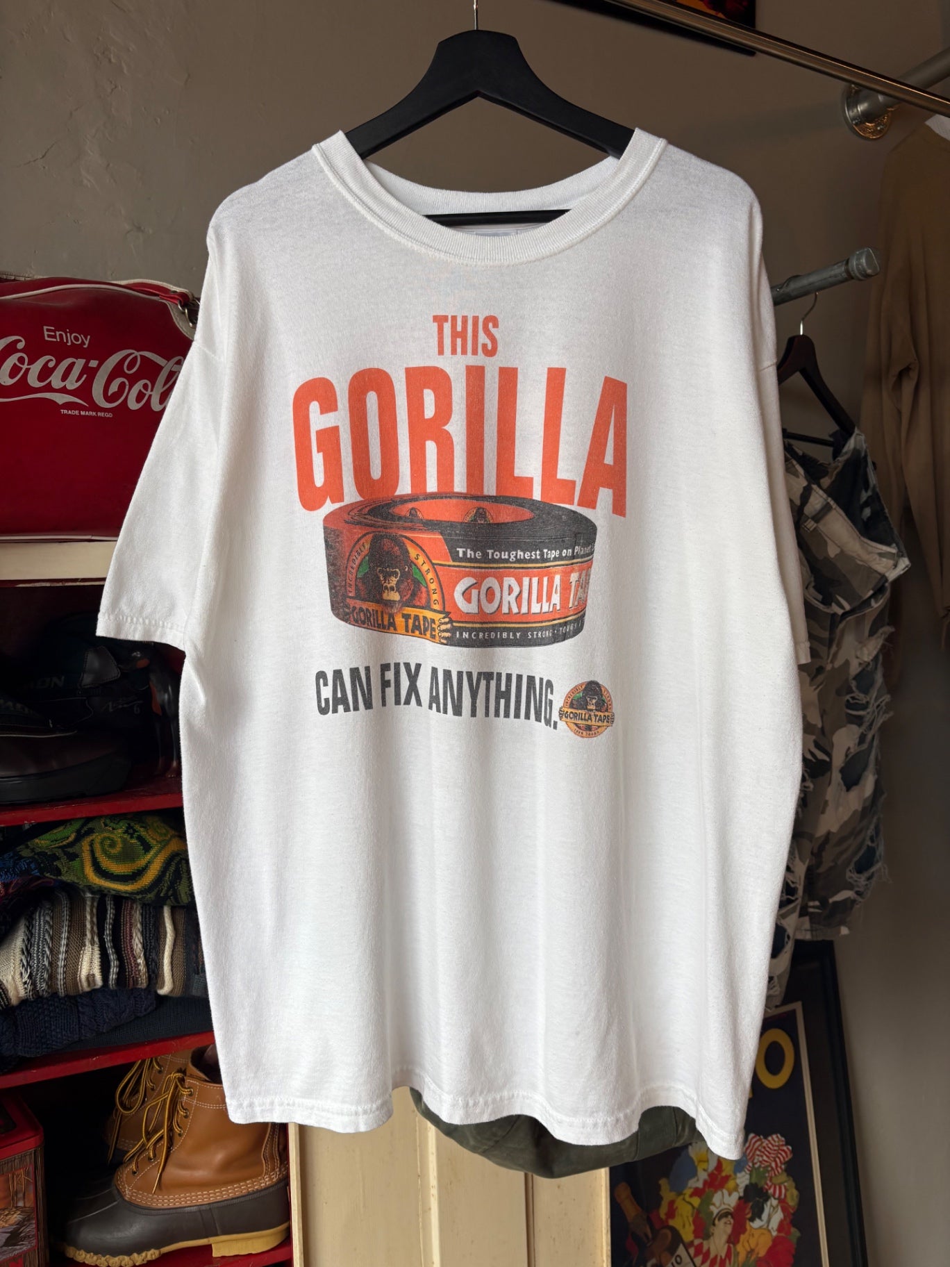 gorilla tape promo tee XL