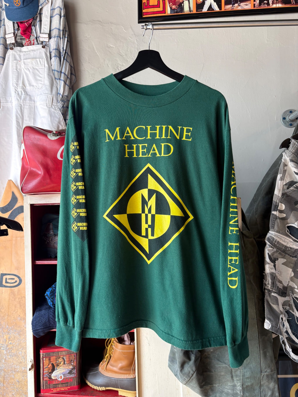 Machine Head Band Tee Size M