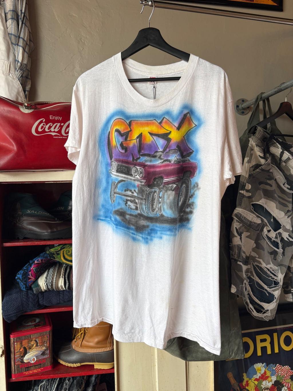 1960s GTX Airbrush Hot Rod Tee XL