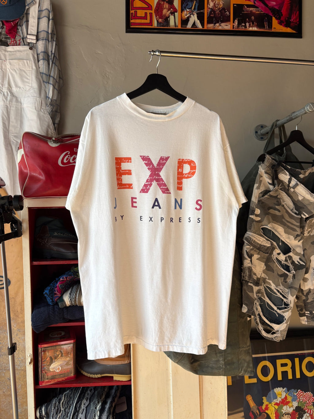 express jeans promo tee XL