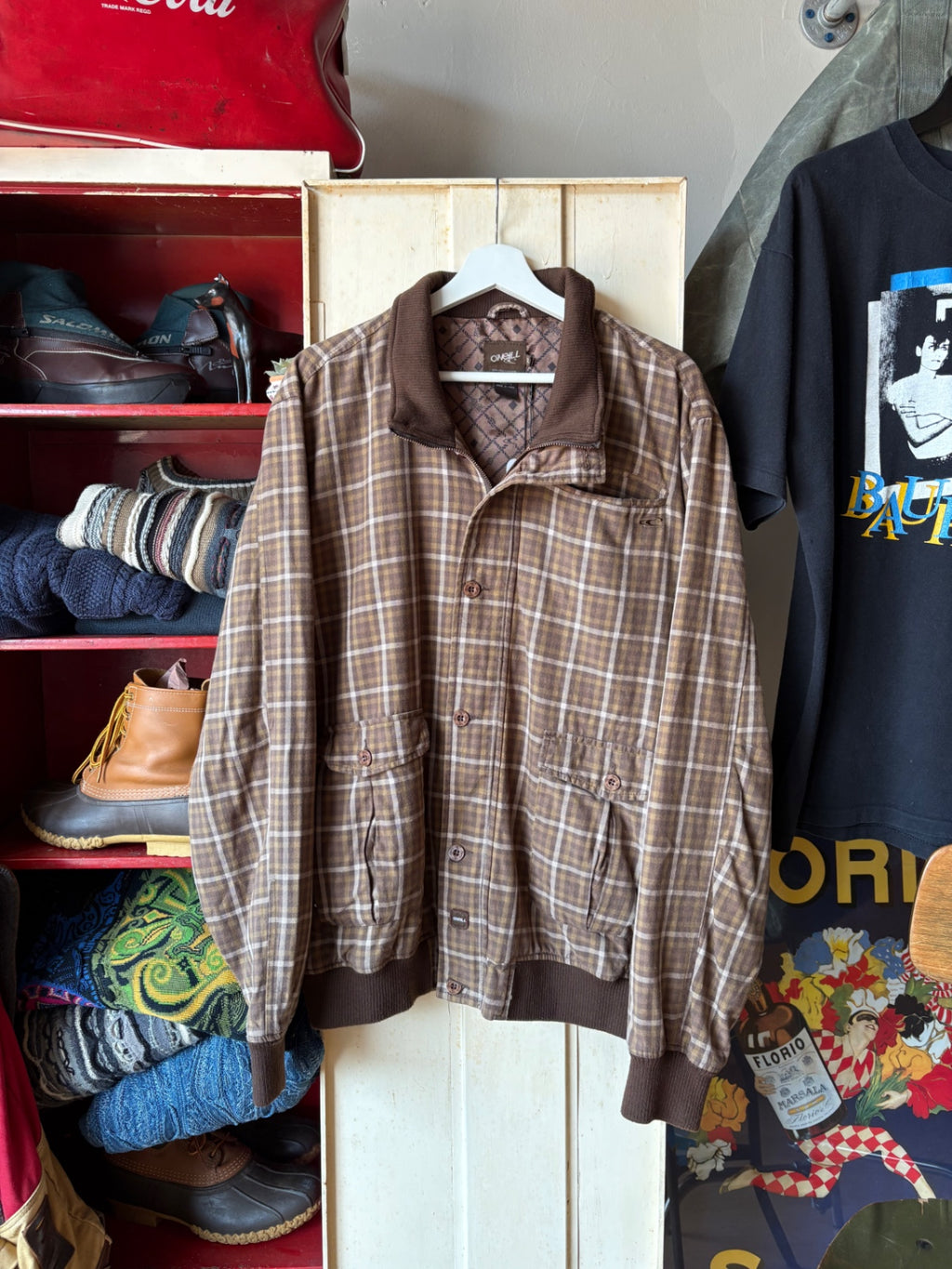 2000s Plaid O'Neill Jacket XL
