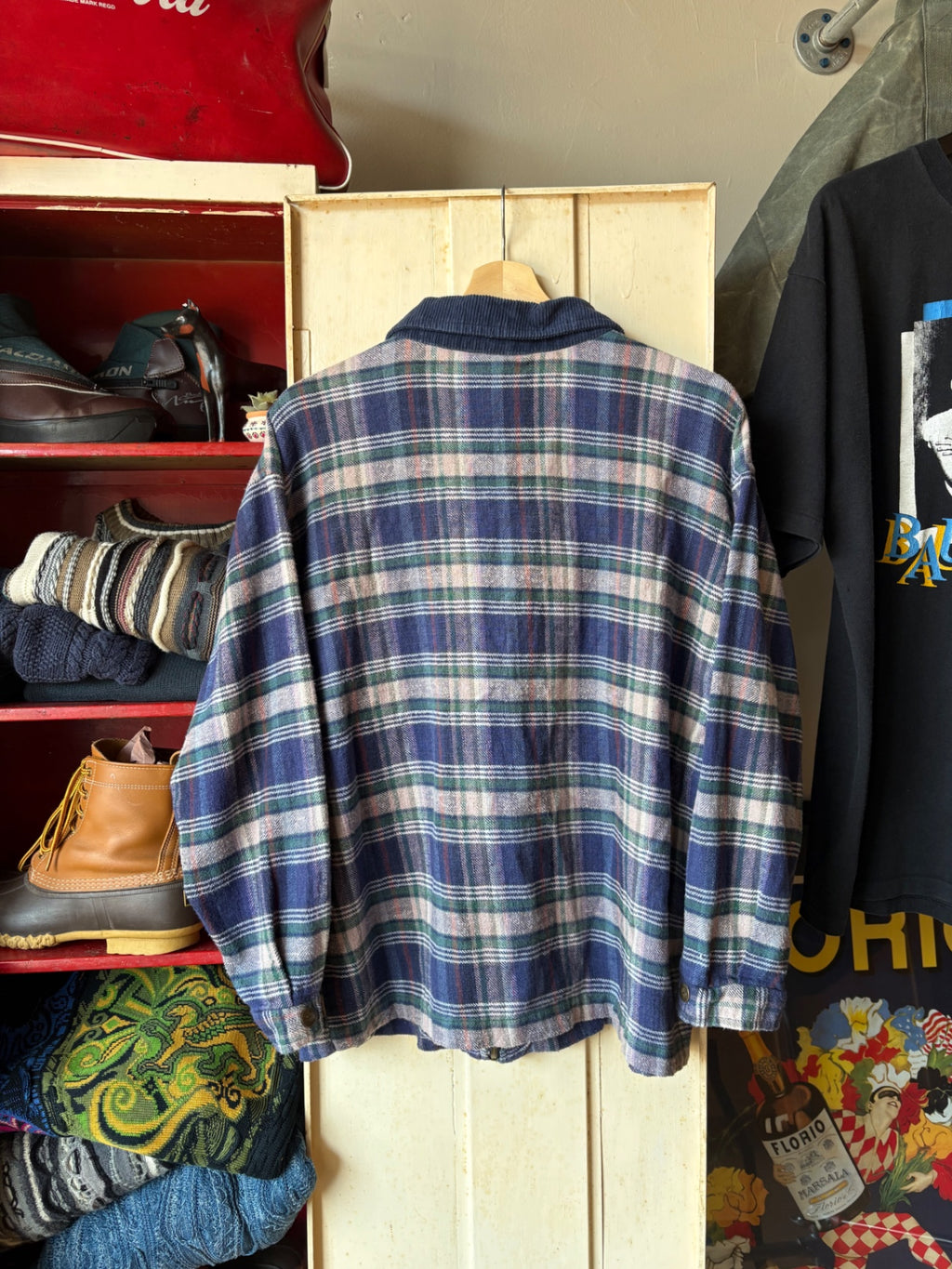 Ocean Pacific Flannel Zip