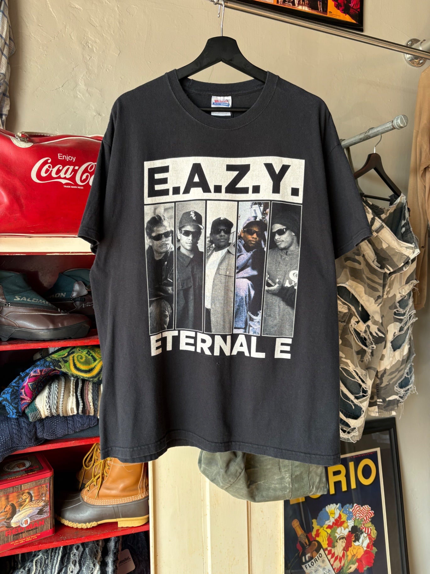 E.A.Z.Y. 2000s Rap Tee XL