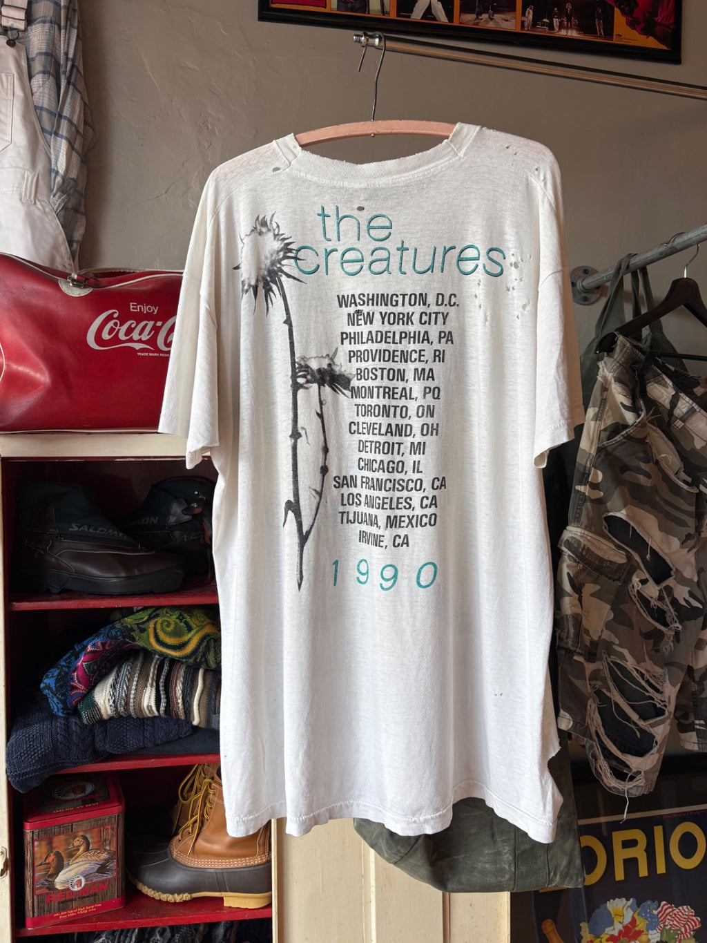 1990s The Creatures Band Tee XL