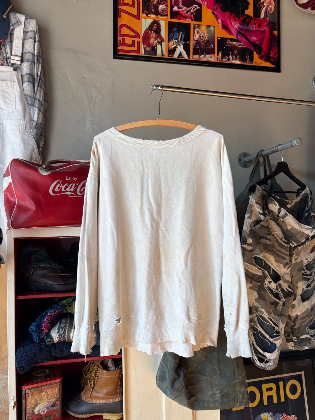 1960s Single V Sweat Size XL