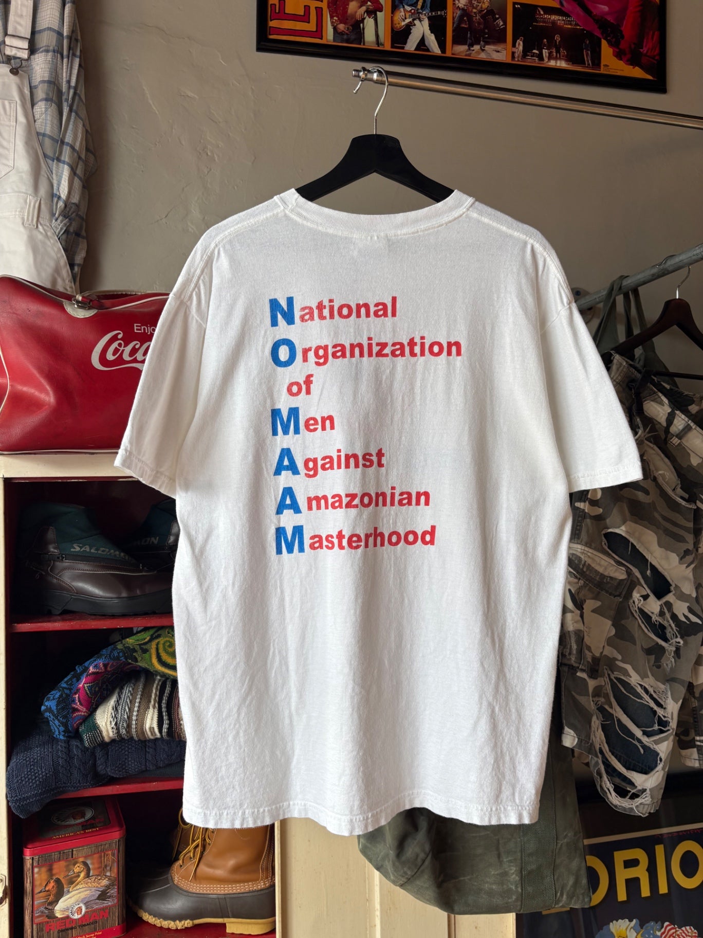 no ma'am tee xl