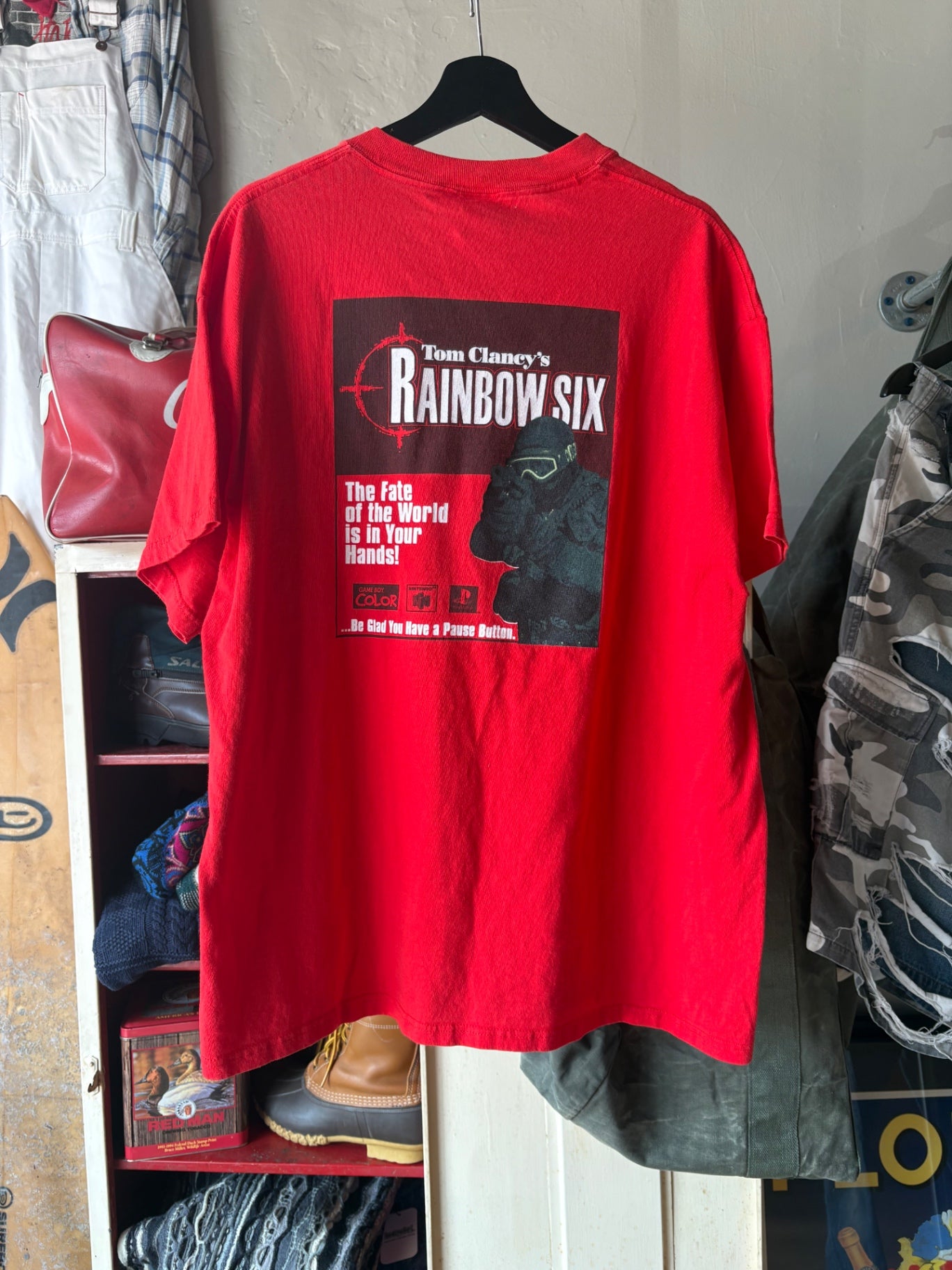 90s Rainbow Six Siege Tee XL