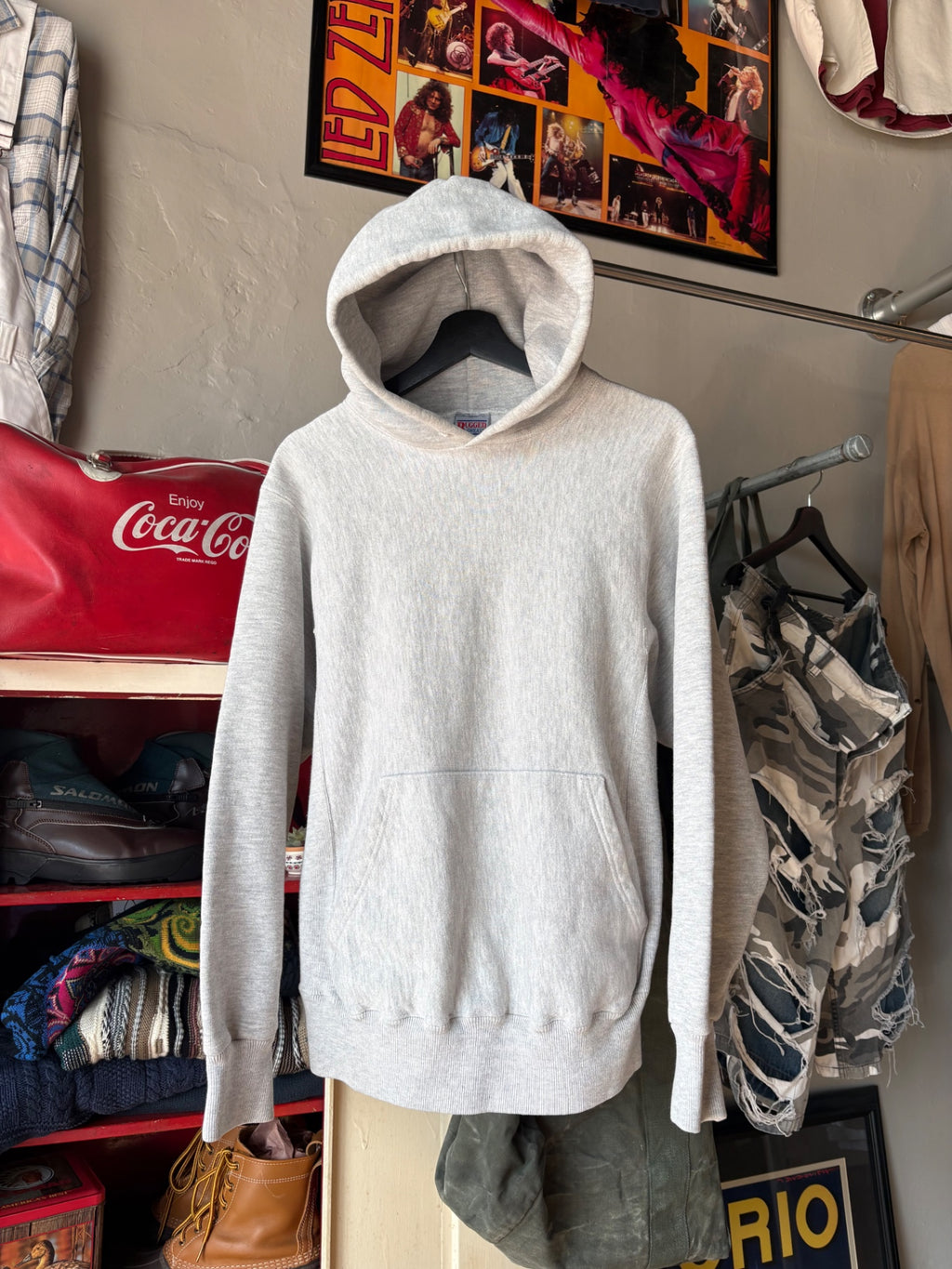 80s Reverse Weave Hoodie