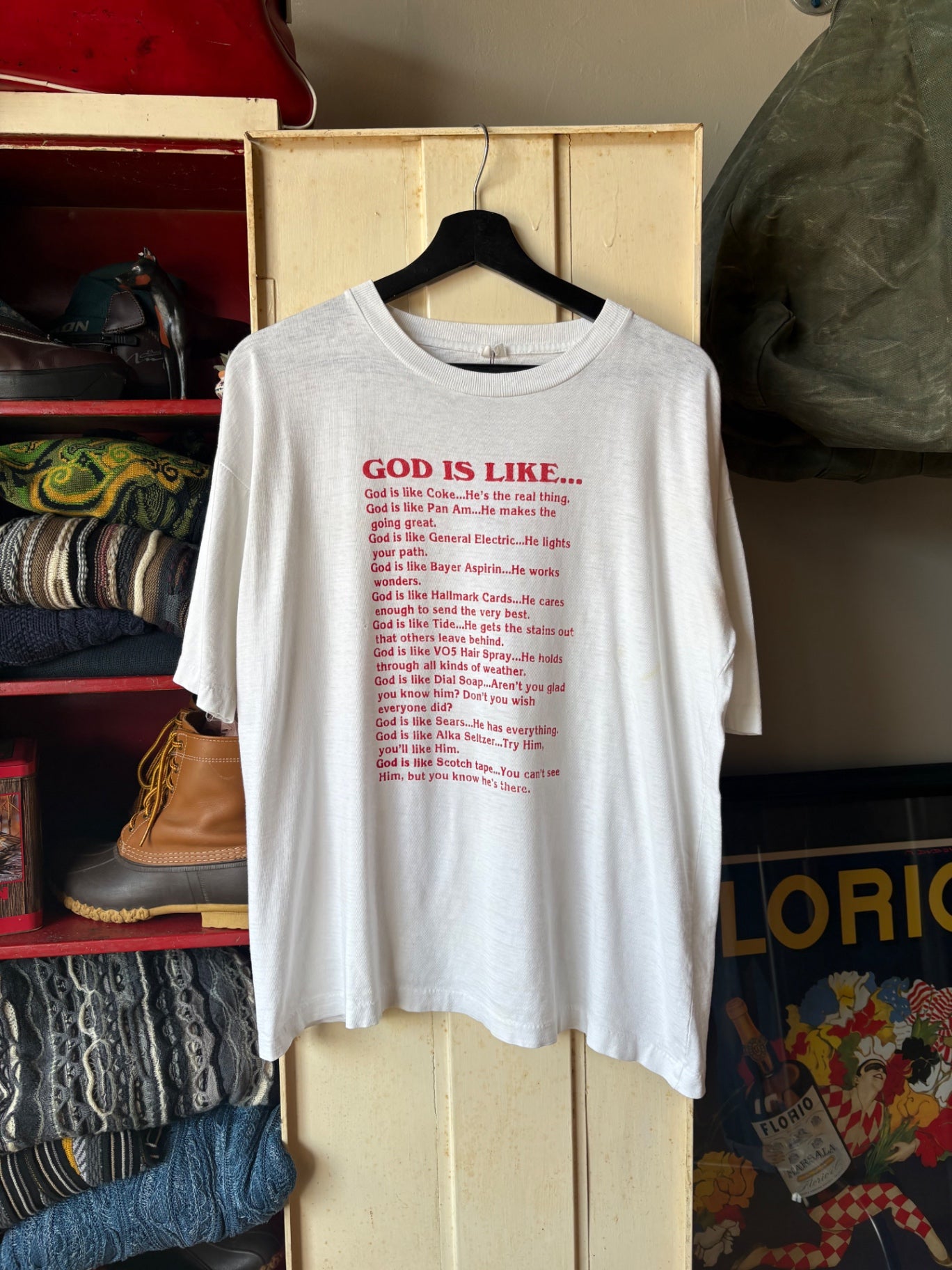 God is Like Jesus Tee Size L