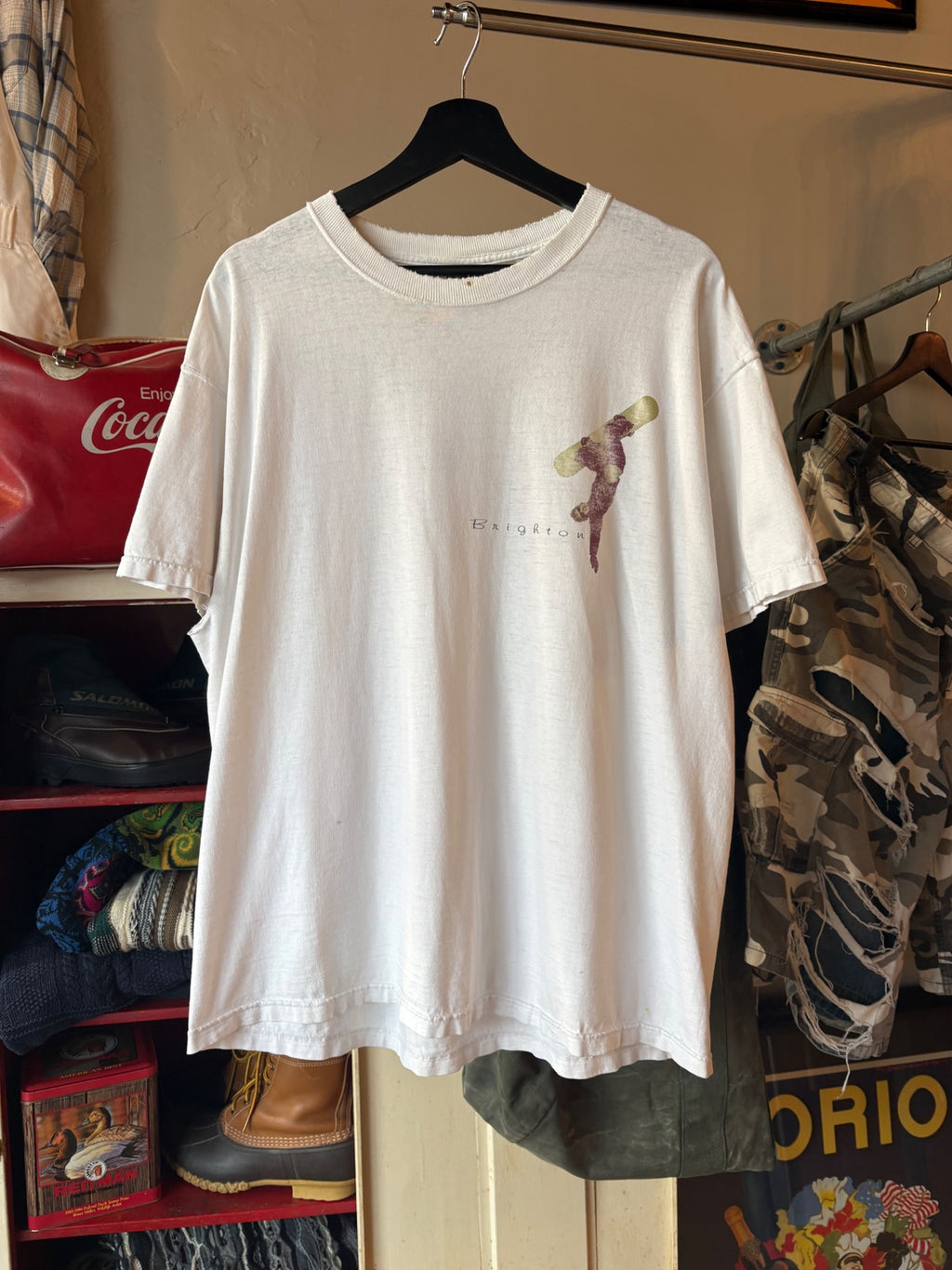 Brighton Snowboard Tee Size XL