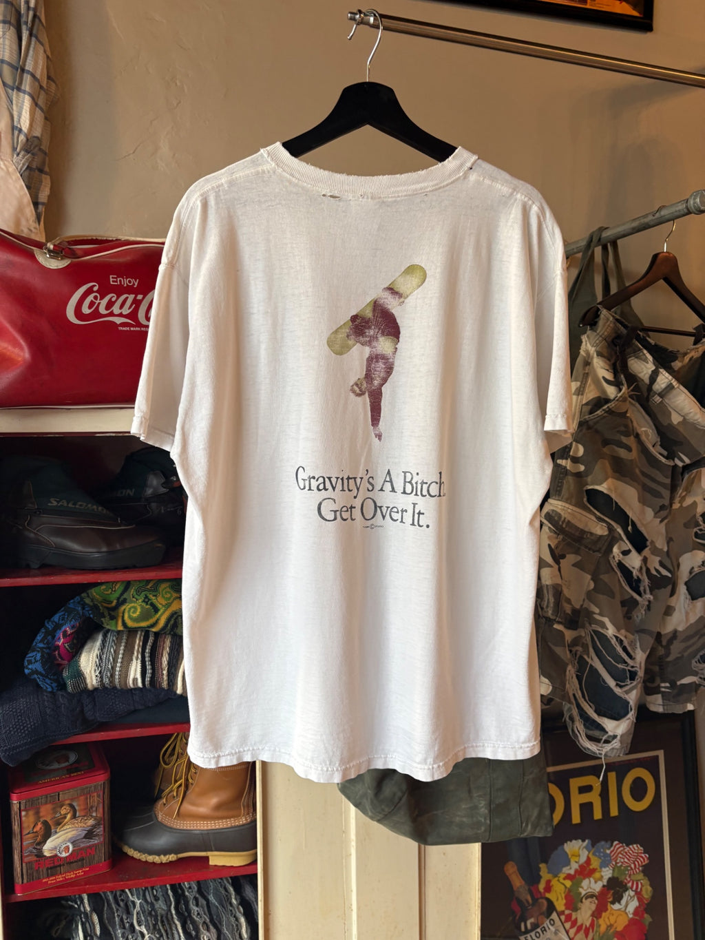 Brighton Snowboard Tee Size XL