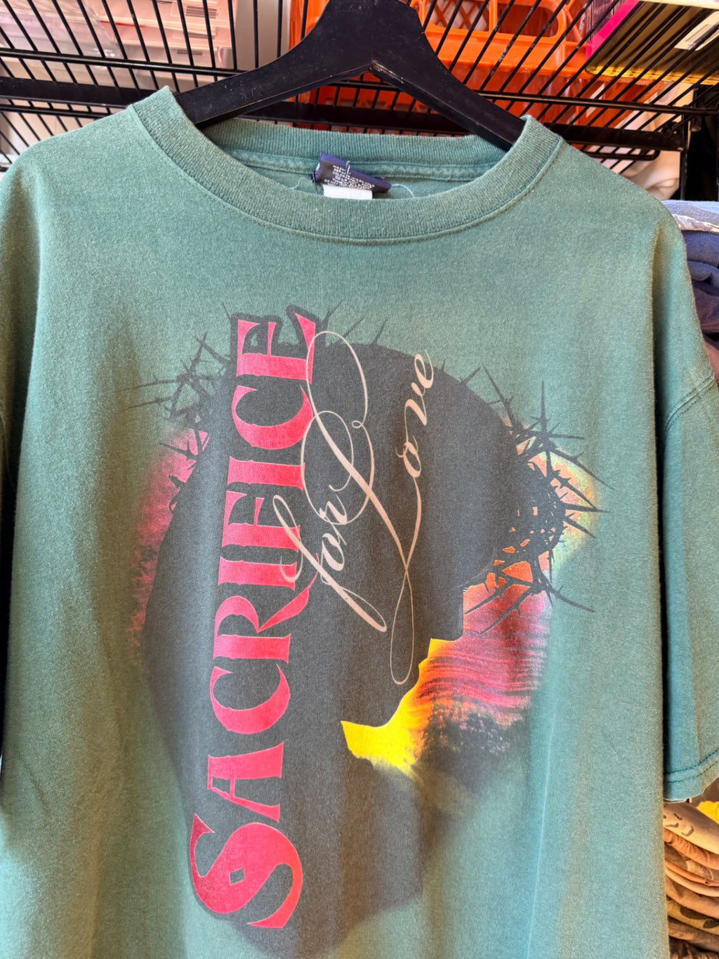 Green Jesus Tee