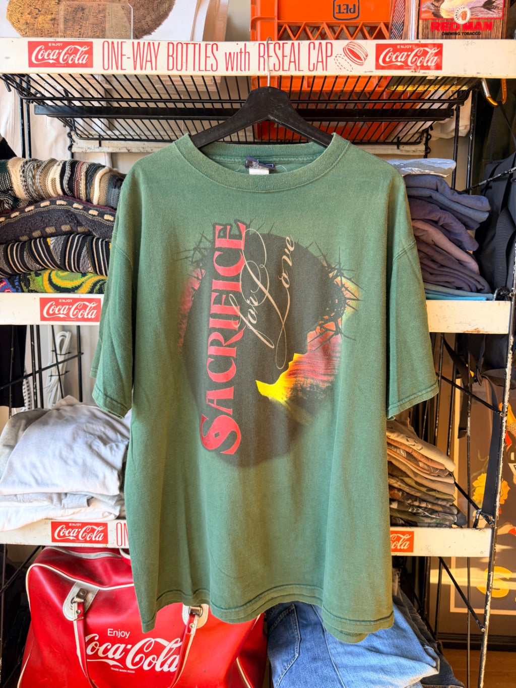 Green Jesus Tee