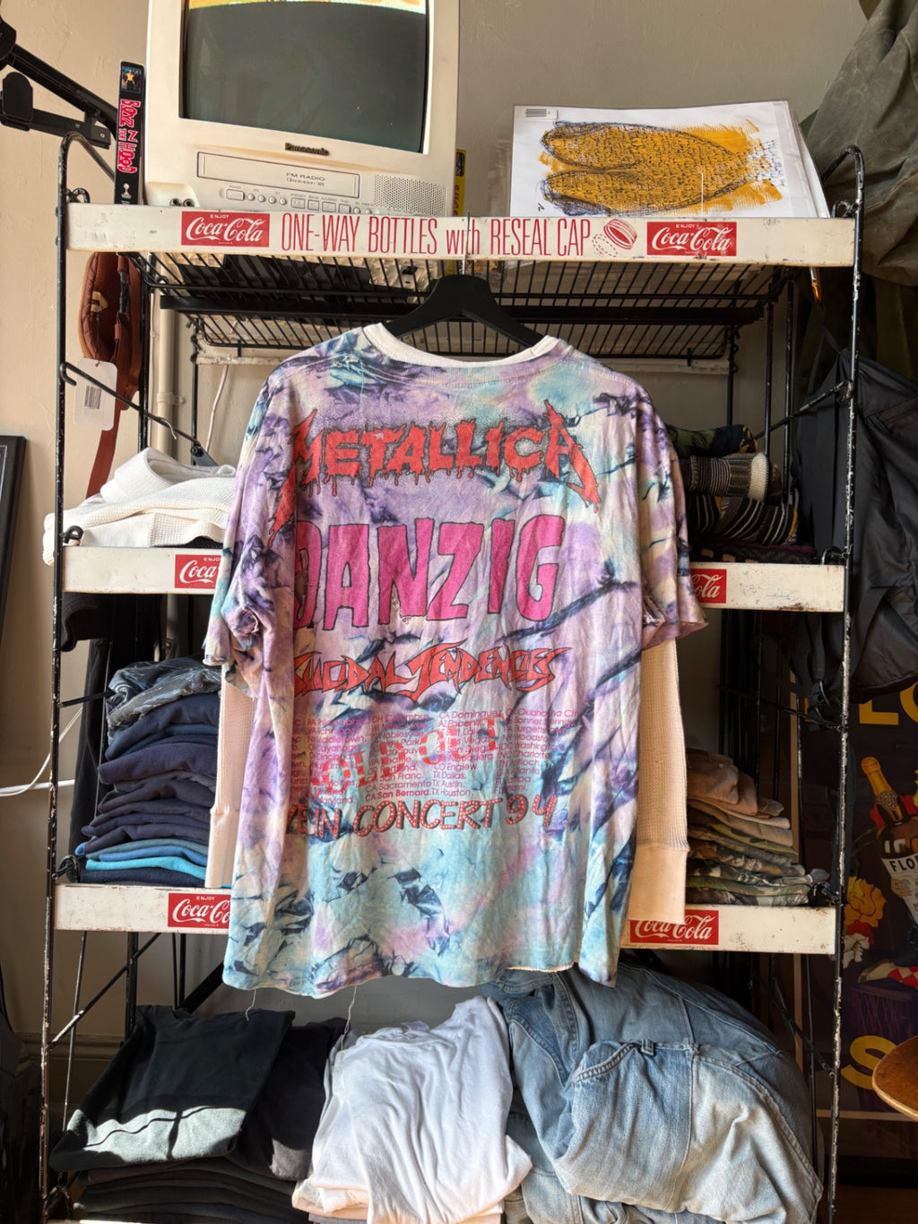 Tie Dye Metallica 1994 Summer Tour XXL