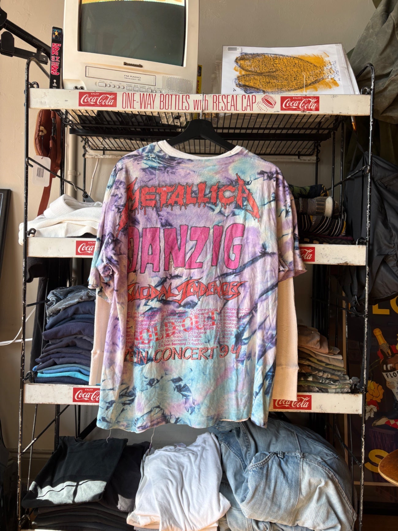 Tie Dye Metallica 1994 Summer Tour XXL