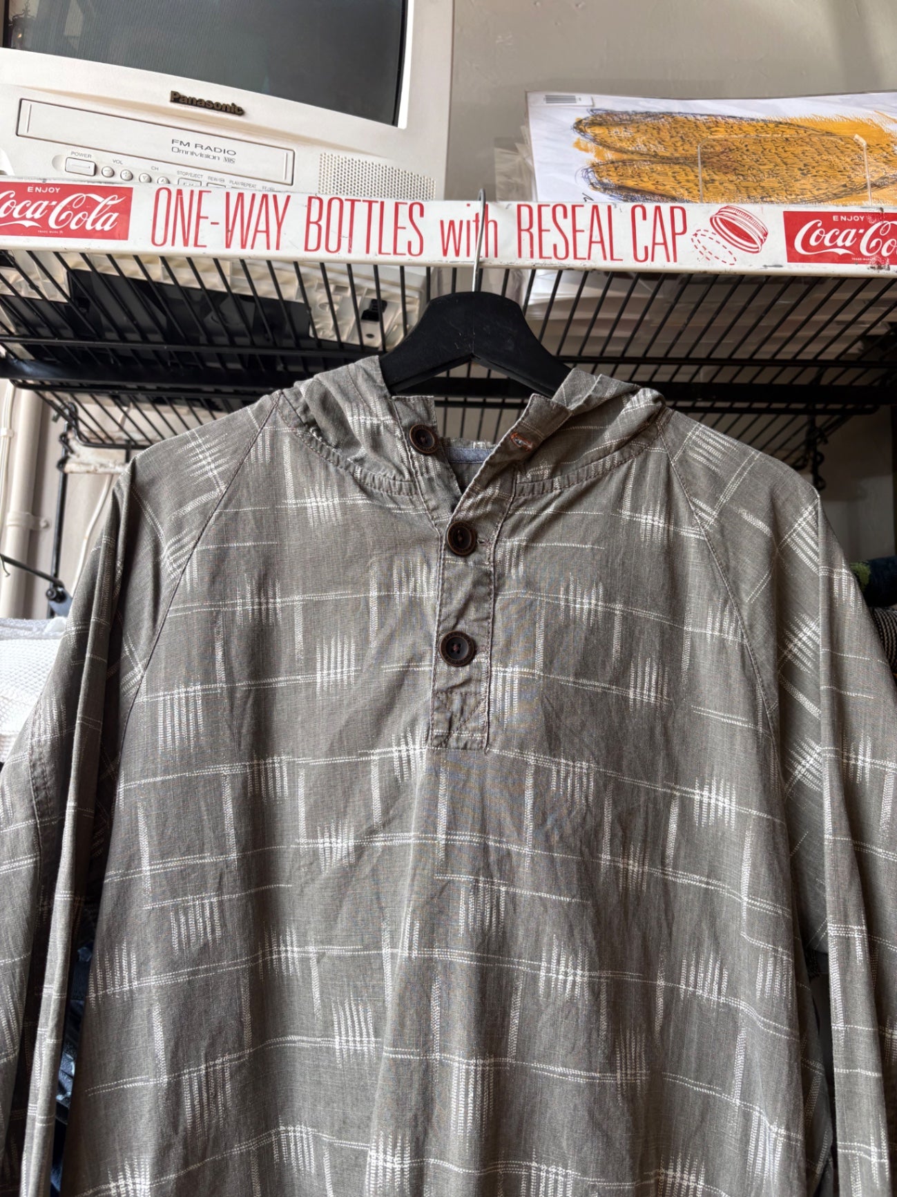 Button up anorak size M